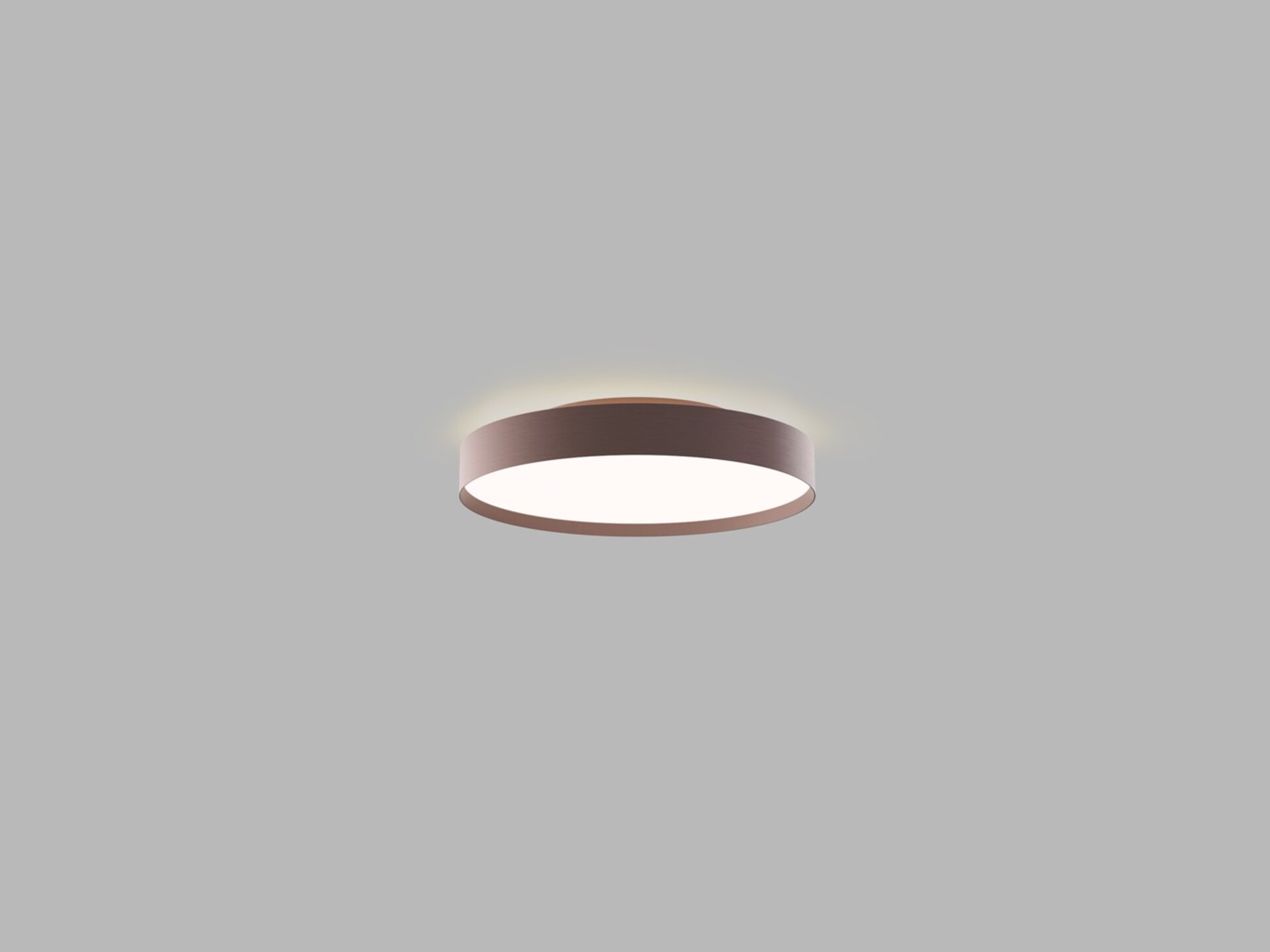 Levně LED2 1275878D Stropní svítidlo TORO 40 P/N, CF DALI/PUSH 32+8W 2700K/3000K/4000K hnědá