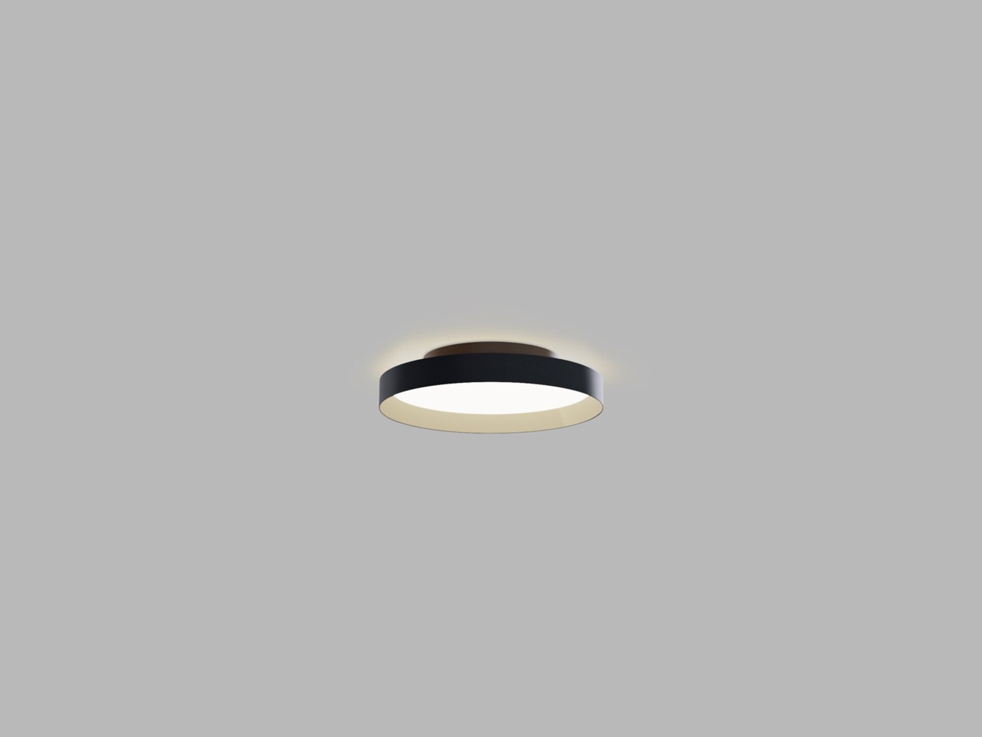 Levně LED2 12761737D Stropní svítidlo MOON 30, BCH DALI/PUSH 25W (20+5) 2700K/3000K/4000K černá/šampaň