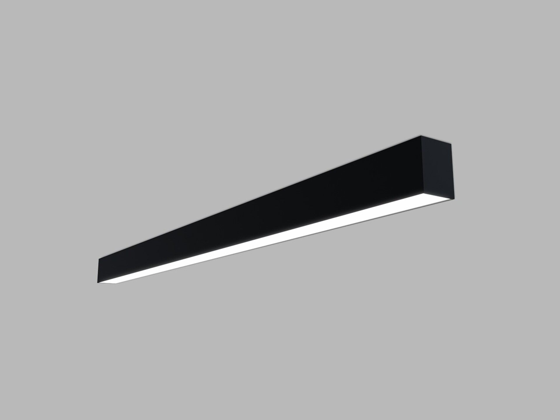 Levně LED2 1314353DT Stropní svítidlo LINO II 150 P, B TRIAC 49W 3000K/3500K/4000K černá
