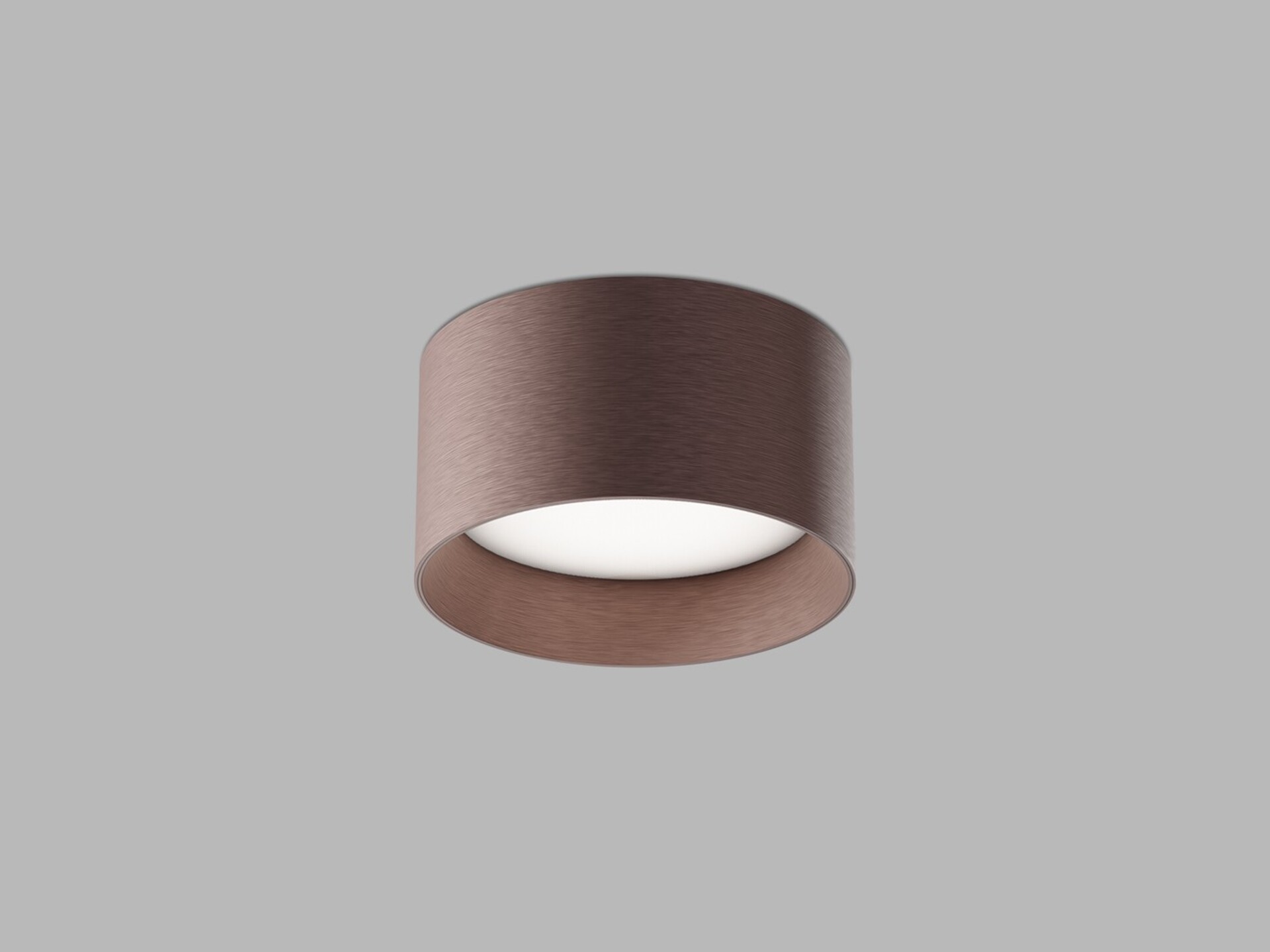 Levně LED2 1480258D Stropní svítidlo ZETA ON S, CF DALI/PUSH 15W 3000K/3500K/4000K UGR hnědá