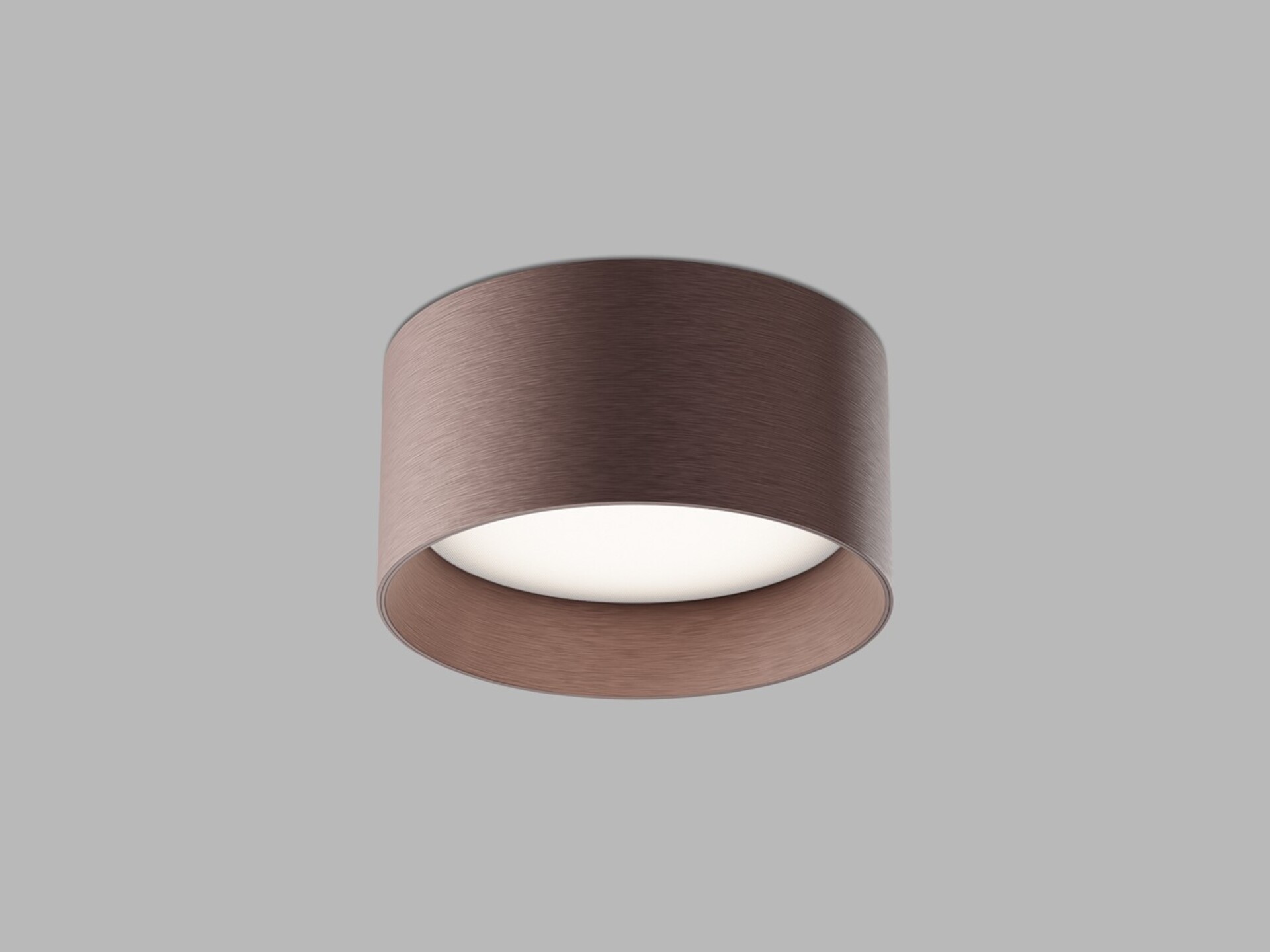 Levně LED2 1480328ZB Stropní svítidlo ZETA ON M, CF ZIGBEE 15W 2700K UGR hnědá