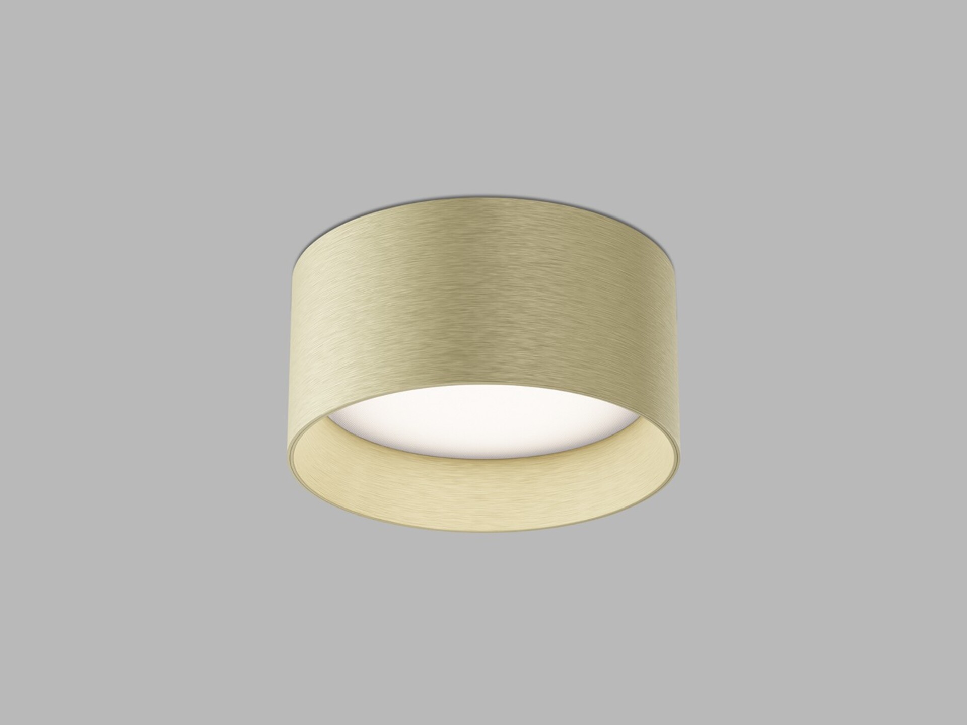 Levně LED2 1480357D Stropní svítidlo ZETA ON M, G DALI/PUSH 15W 3000K/3500K/4000K UGR zlatá