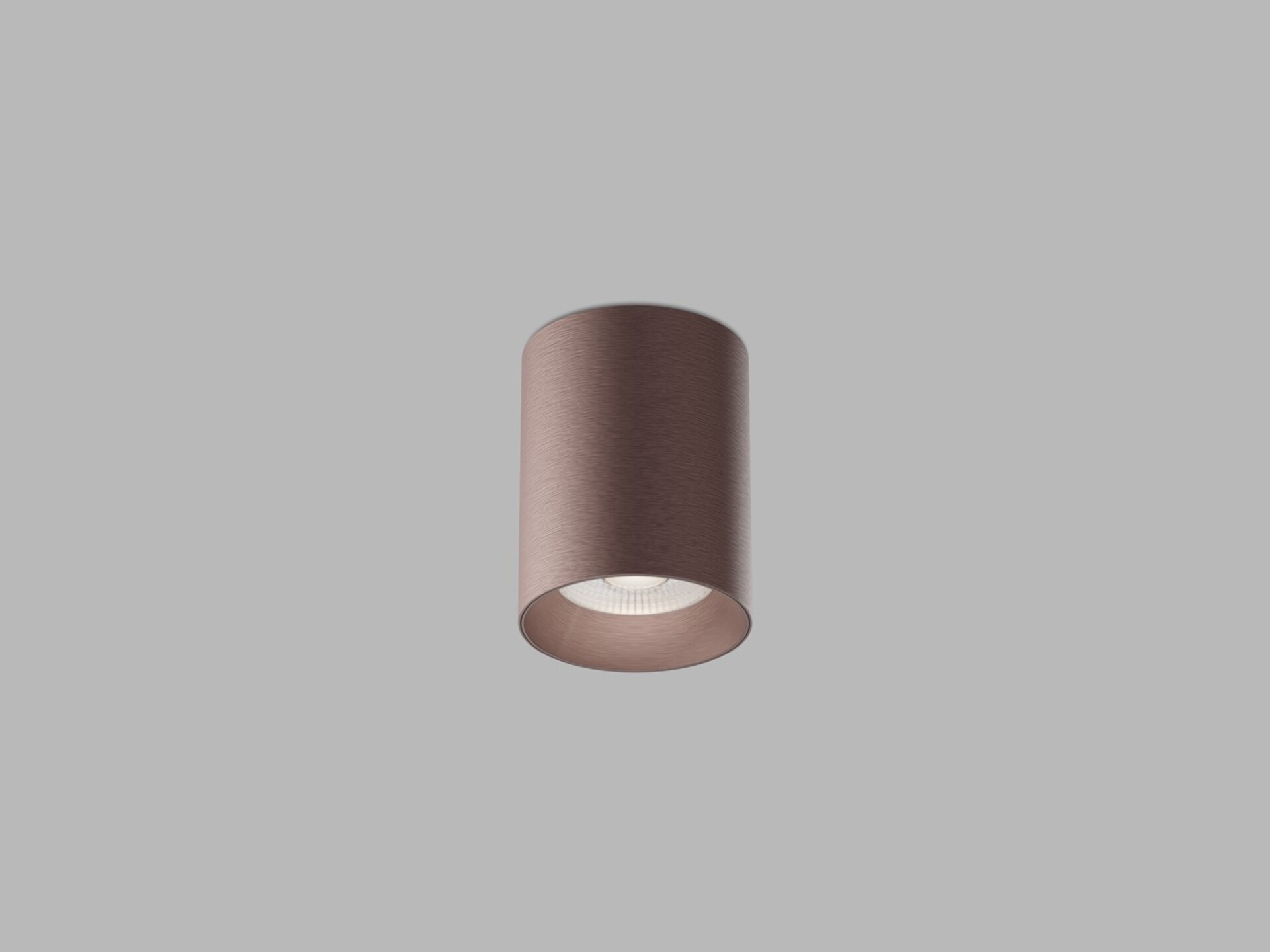 Levně LED2 1480458D Stropní svítidlo TINY II M, CF DALI/PUSH 8W 3000K/3500K/4000K hnědá
