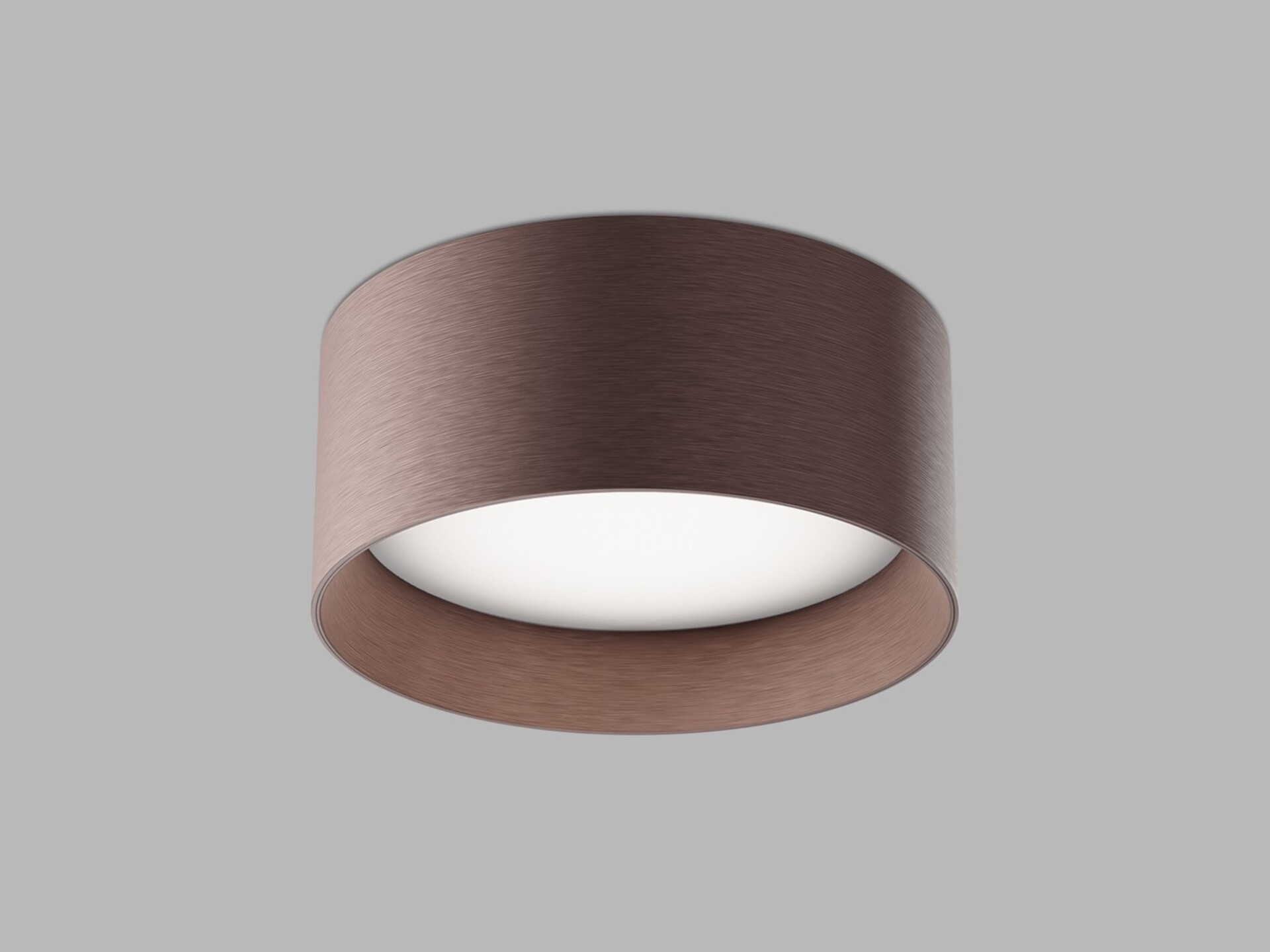Levně LED2 1481458DTW Stropní svítidlo ZETA ON L, CF DALI TW/PUSH TW 20W 3000K-4000K UGR hnědá