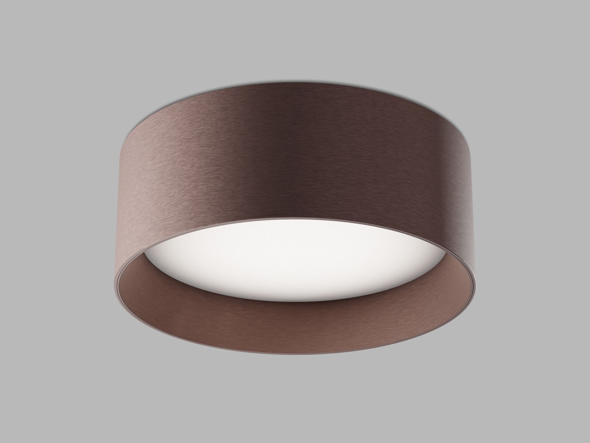 Levně LED2 1481558DT Stropní svítidlo ZETA ON XL, CF TRIAC 20-25W 3000K/3500K/4000K UGR hnědá