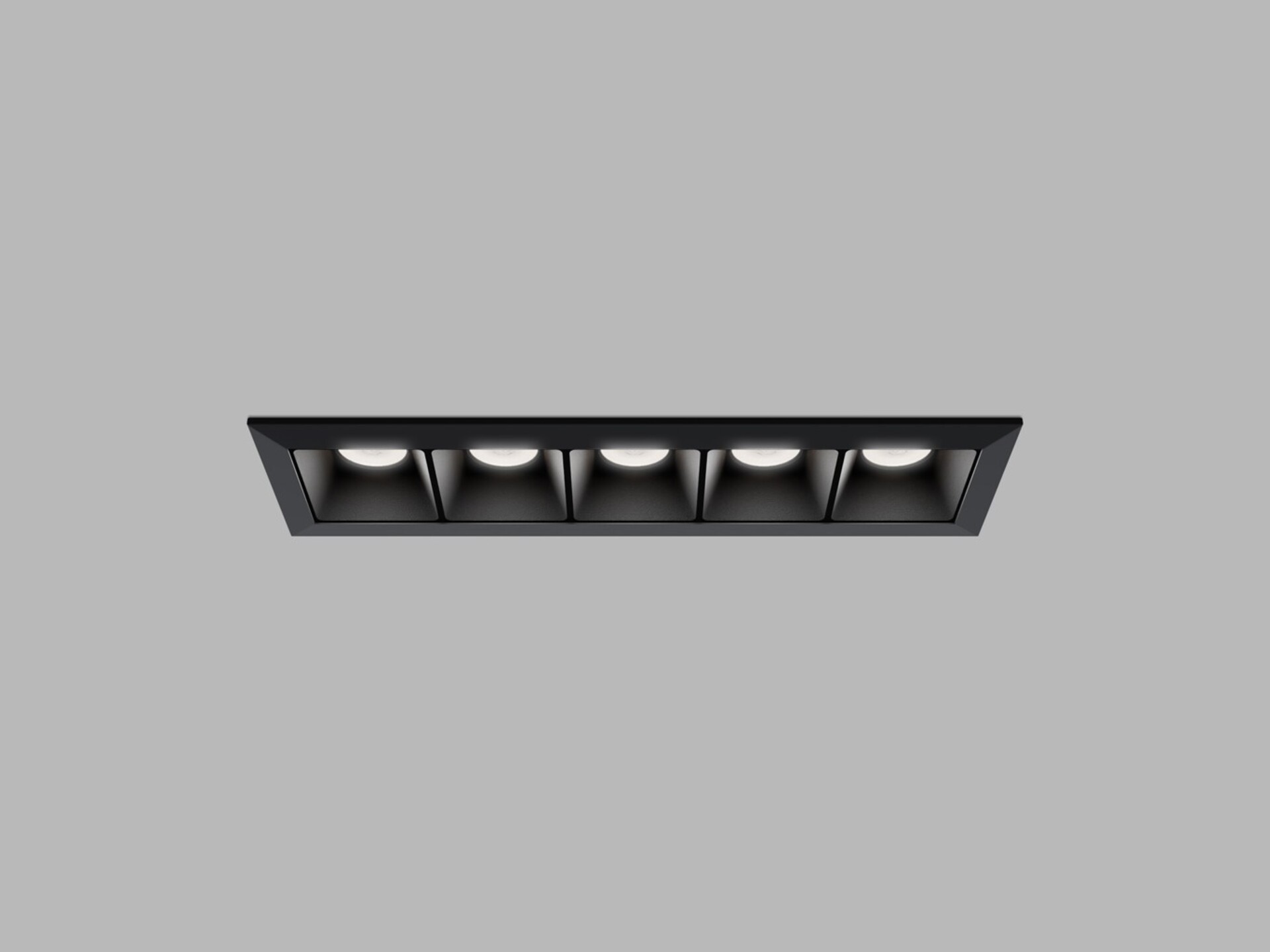 Levně LED2 2491353DT Zápustné svítidlo LINEAR II 5, B TRIAC 10W 3000K/3500K/4000K UGR černá