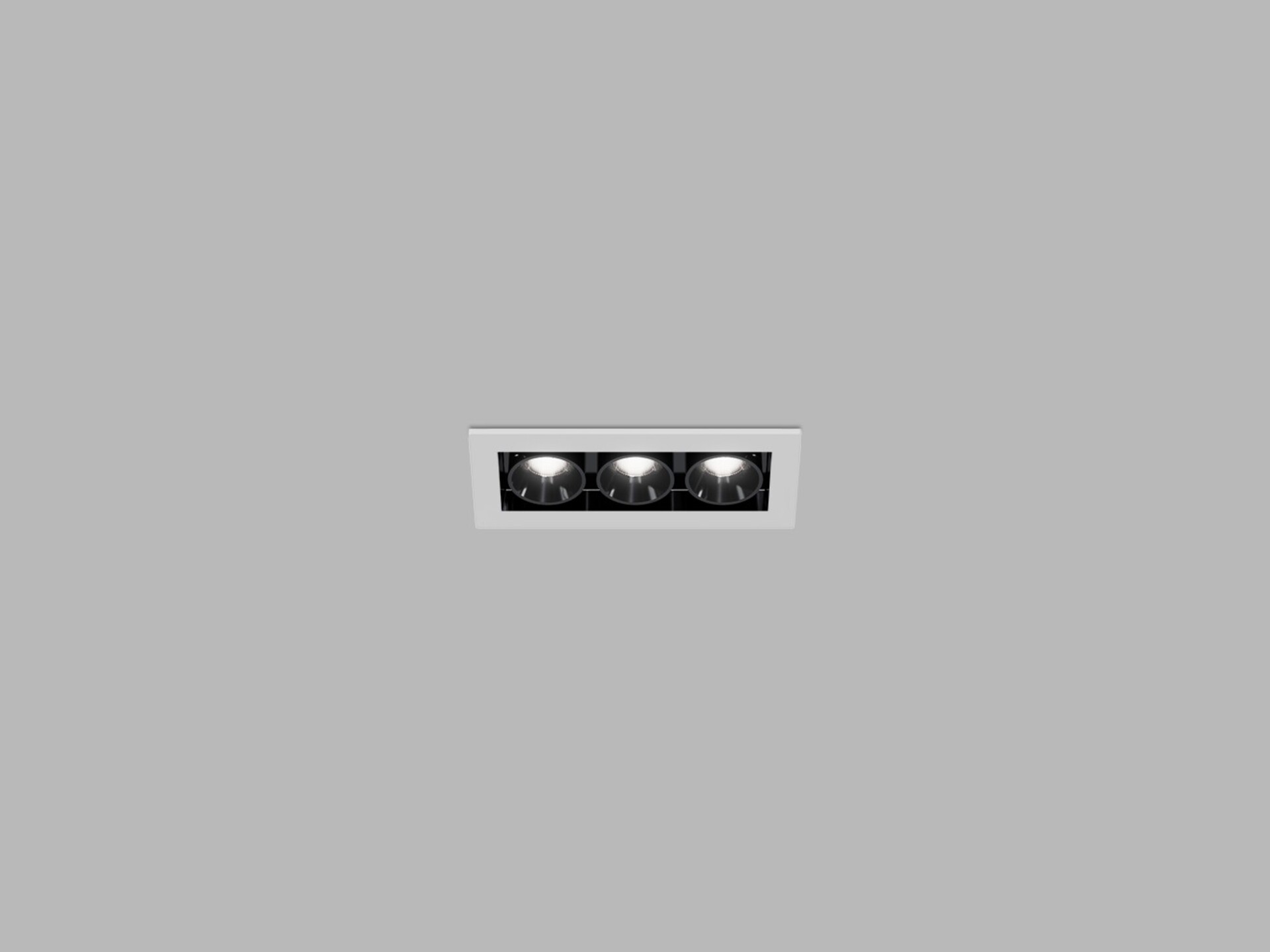 Levně LED2 2560151 Zápustné svítidlo RIVA MINI 3, W 6W 3000K/3500K/4000K UGR bílá