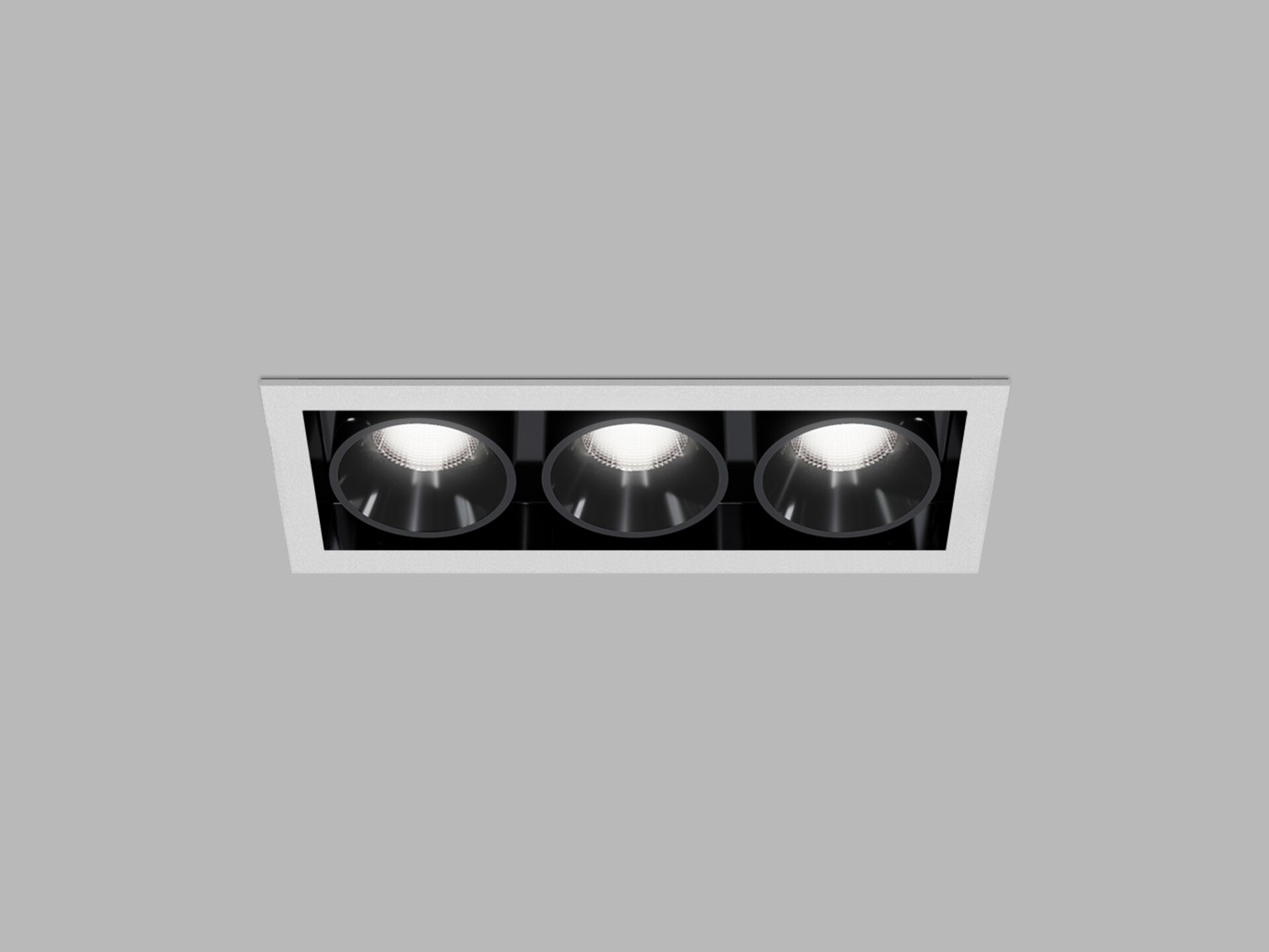Levně LED2 2560771DTW Zápustné svítidlo RIVA MAXI 3, W DALI TW/PUSH TW 15W 2700K-4000K UGR bílá