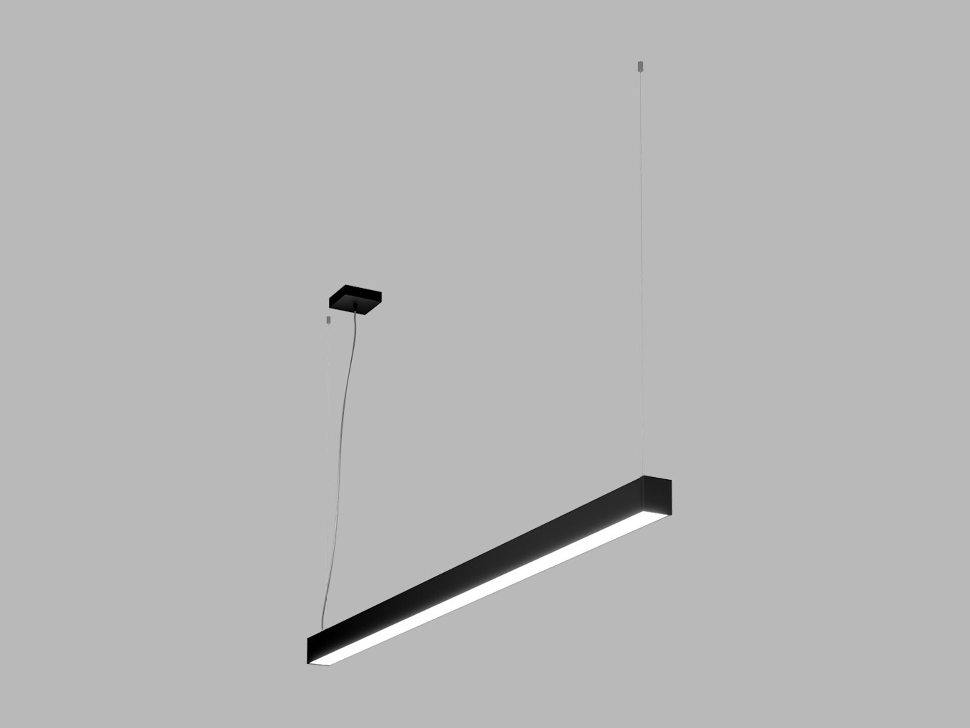 Levně LED2 3238253CSTW Závěsné svítidlo NOLI II 150 P-Z, B CASAMBI TW 60W 3000K-4000K černá