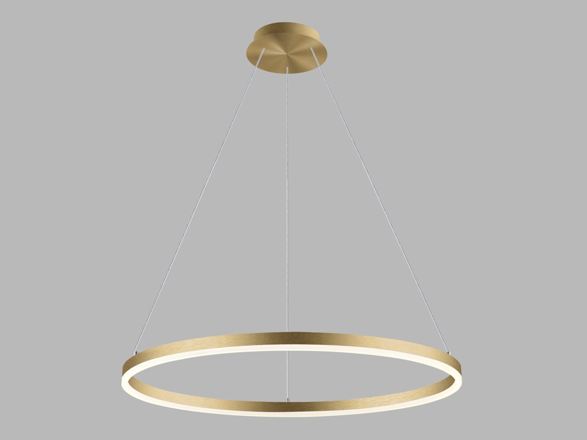 Levně LED2 3271077DT Závěsné svítidlo CIRCLE 80 P-Z, G TRIAC 62W 2700K/3000K/4000K zlatá