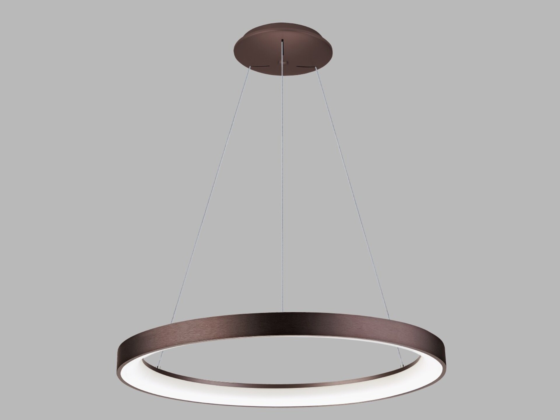 Levně LED2 3271978D Závěsné svítidlo BELLA SLIM 78 P-Z, CF DALI/PUSH 60W 2700K/3000K/4000K hnědá