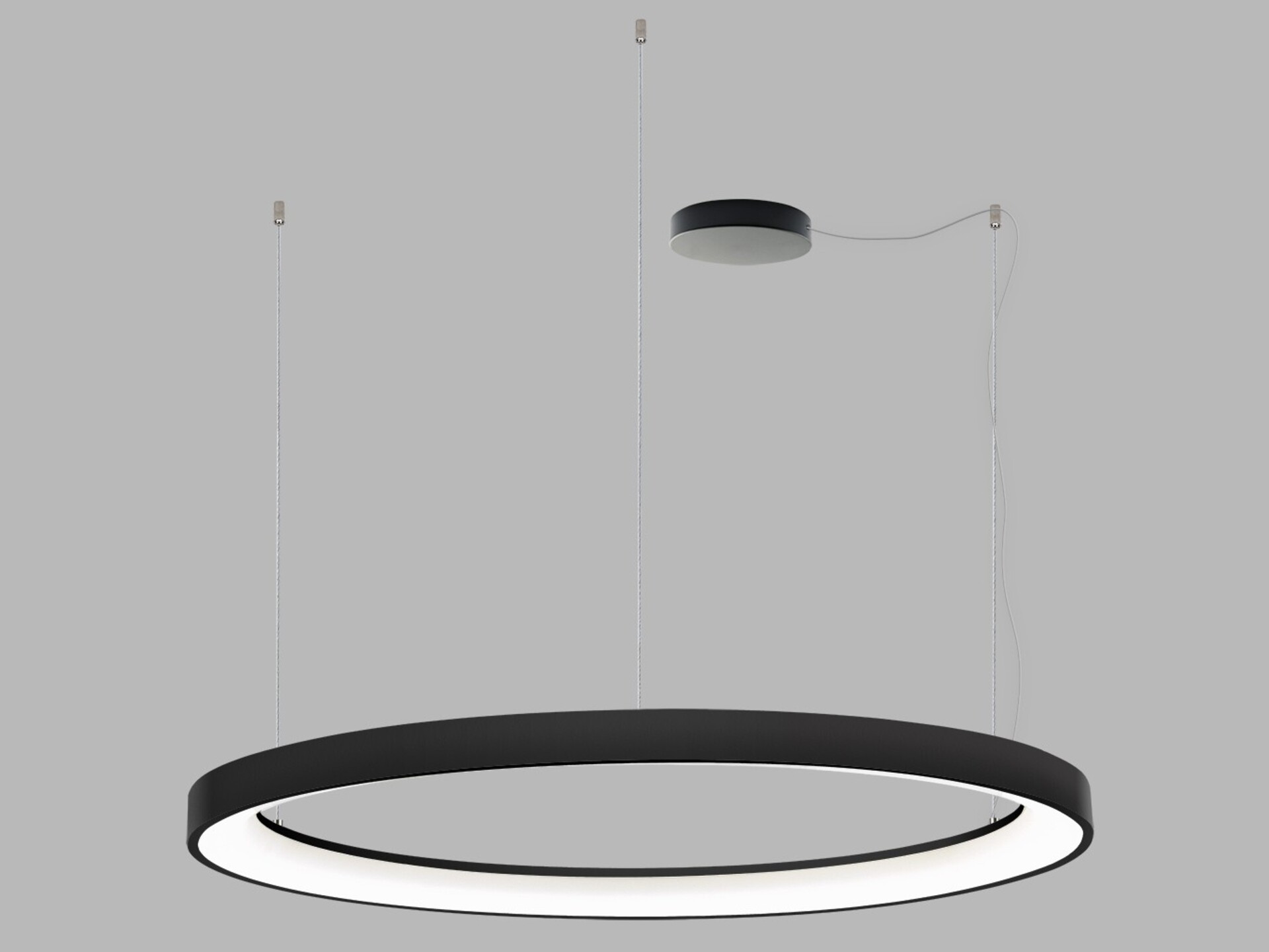 Levně LED2 3273373D Závěsné svítidlo BELLA SLIM 98 P-Z, B DALI/PUSH 80W 2700K/3000K/4000K černá