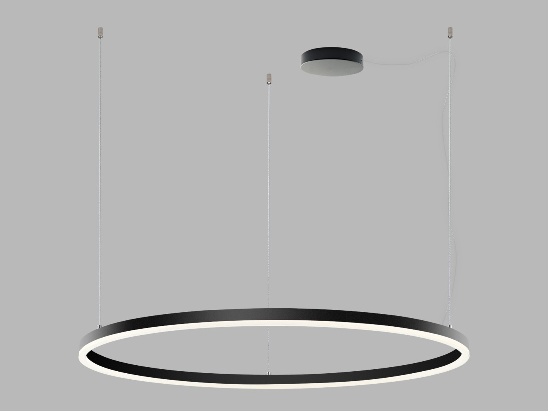 Levně LED2 3273473DT Závěsné svítidlo CIRCLE 100 P-Z, B TRIAC 80W 2700K/3000K/4000K černá