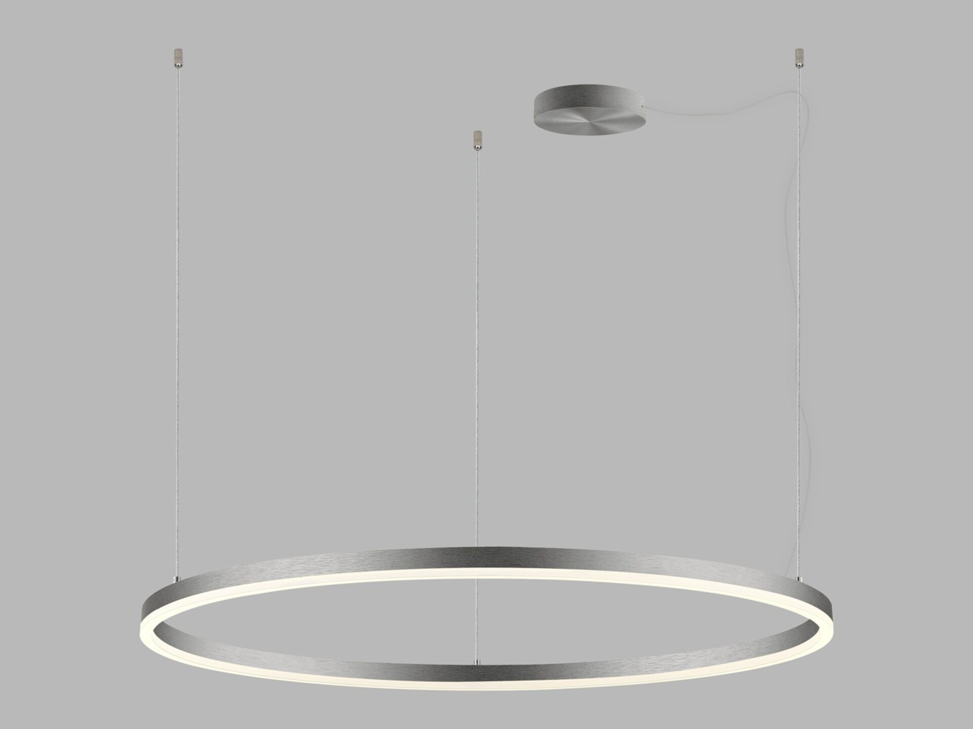 Levně LED2 3273476D Závěsné svítidlo CIRCLE 100 P-Z, N DALI/PUSH 80W 2700K/3000K/4000K matný nikl