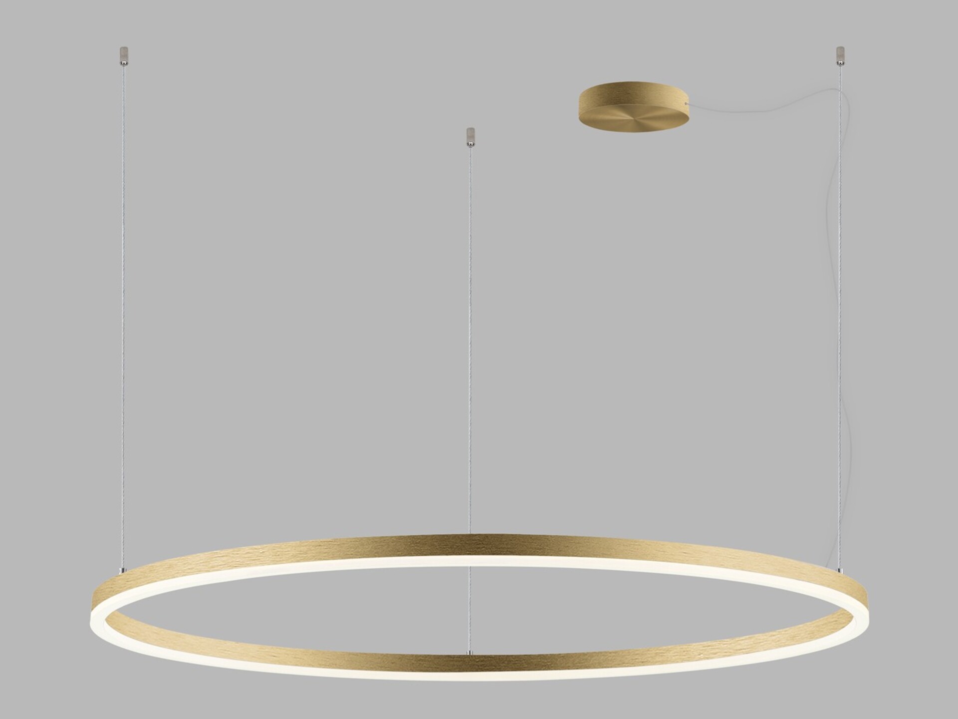 Levně LED2 3273577D Závěsné svítidlo CIRCLE 120 P-Z, G DALI/PUSH 100W 2700K/3000K/4000K zlatá