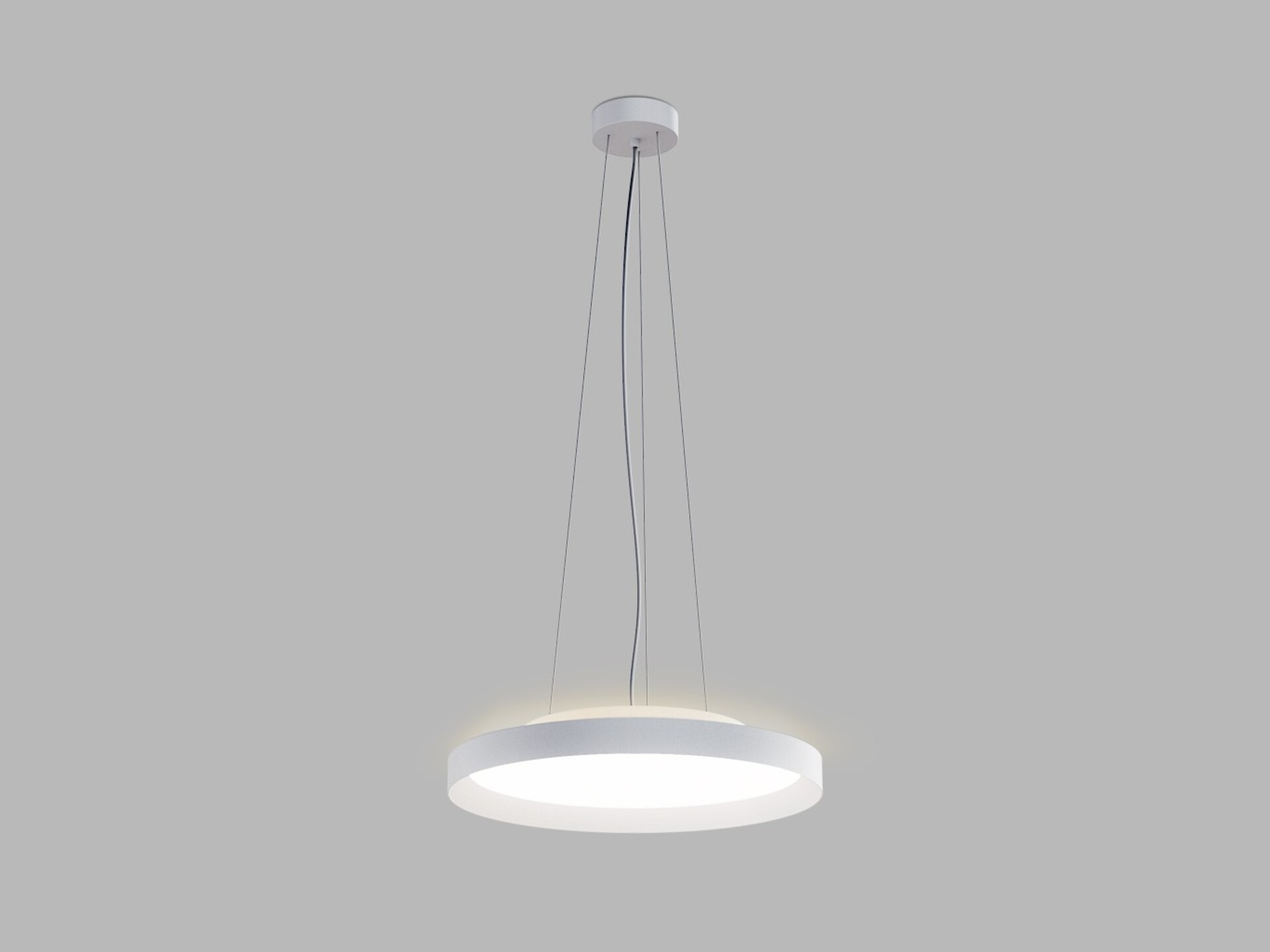 Levně LED2 3274871CSTW Závěsné svítidlo MOON 40 P/N-Z, W CASAMBI TW 36W (30+6) 2700K-4000K bílá