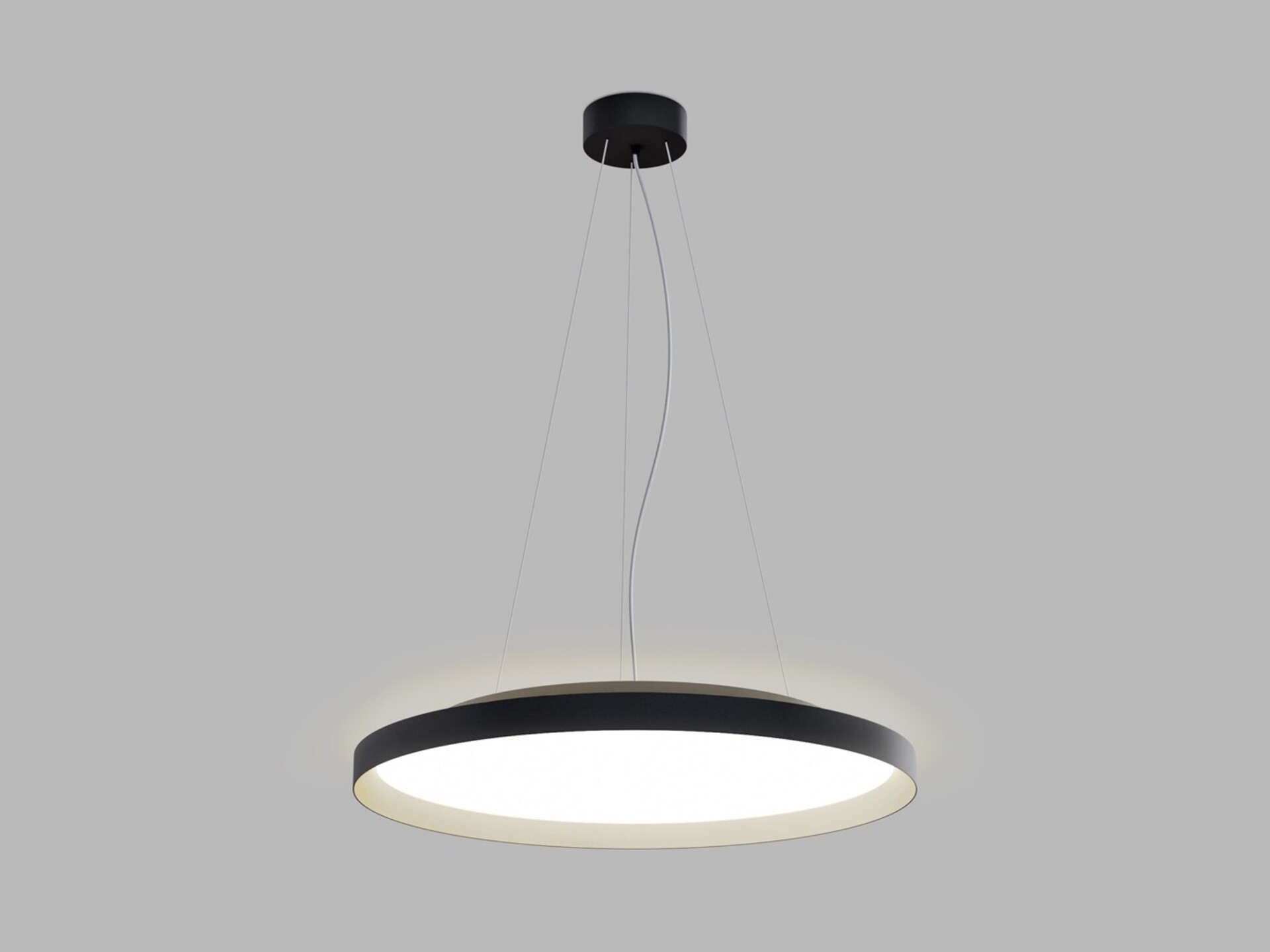 Levně LED2 32749737ZBTW Závěsné svítidlo MOON 60 P/N-Z, BCH ZIGBEE TW 60W (50+10) 2700K-4000K černá/šampaň