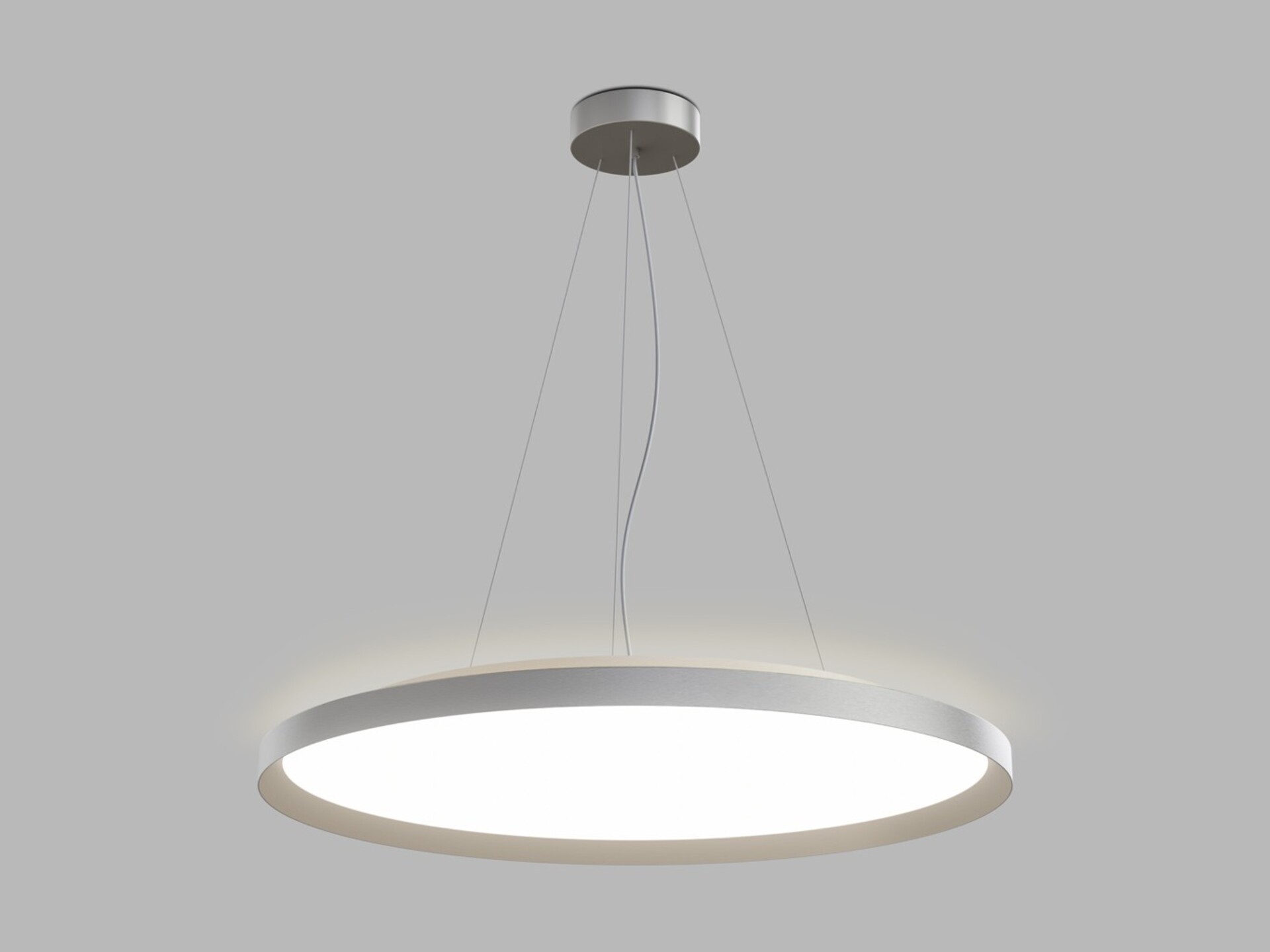 Levně LED2 3275076D Závěsné svítidlo MOON 80 P/N-Z, N DALI/PUSH 88W (76+12) 2700K/3000K/4000K matný nikl