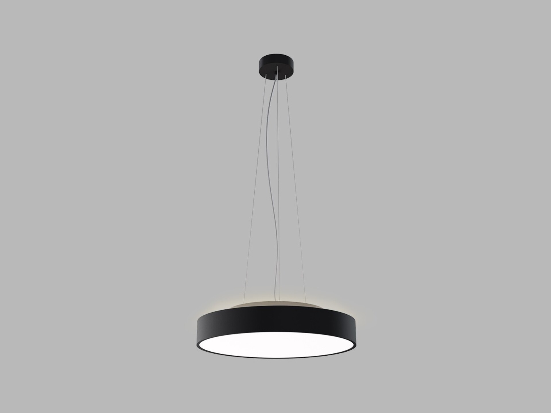 Levně LED2 3275573CSTW Závěsné svítidlo RINGO II 40 P/N-Z, B CASAMBI TW 32+8W 2700K-4000K černá