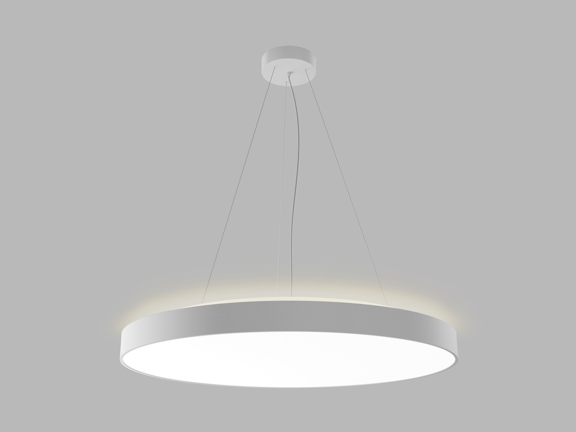 Levně LED2 3275771DTW Závěsné svítidlo RINGO II 80 P/N-Z, W DALI TW/PUSH TW 80+12W 2700K-4000K bílá