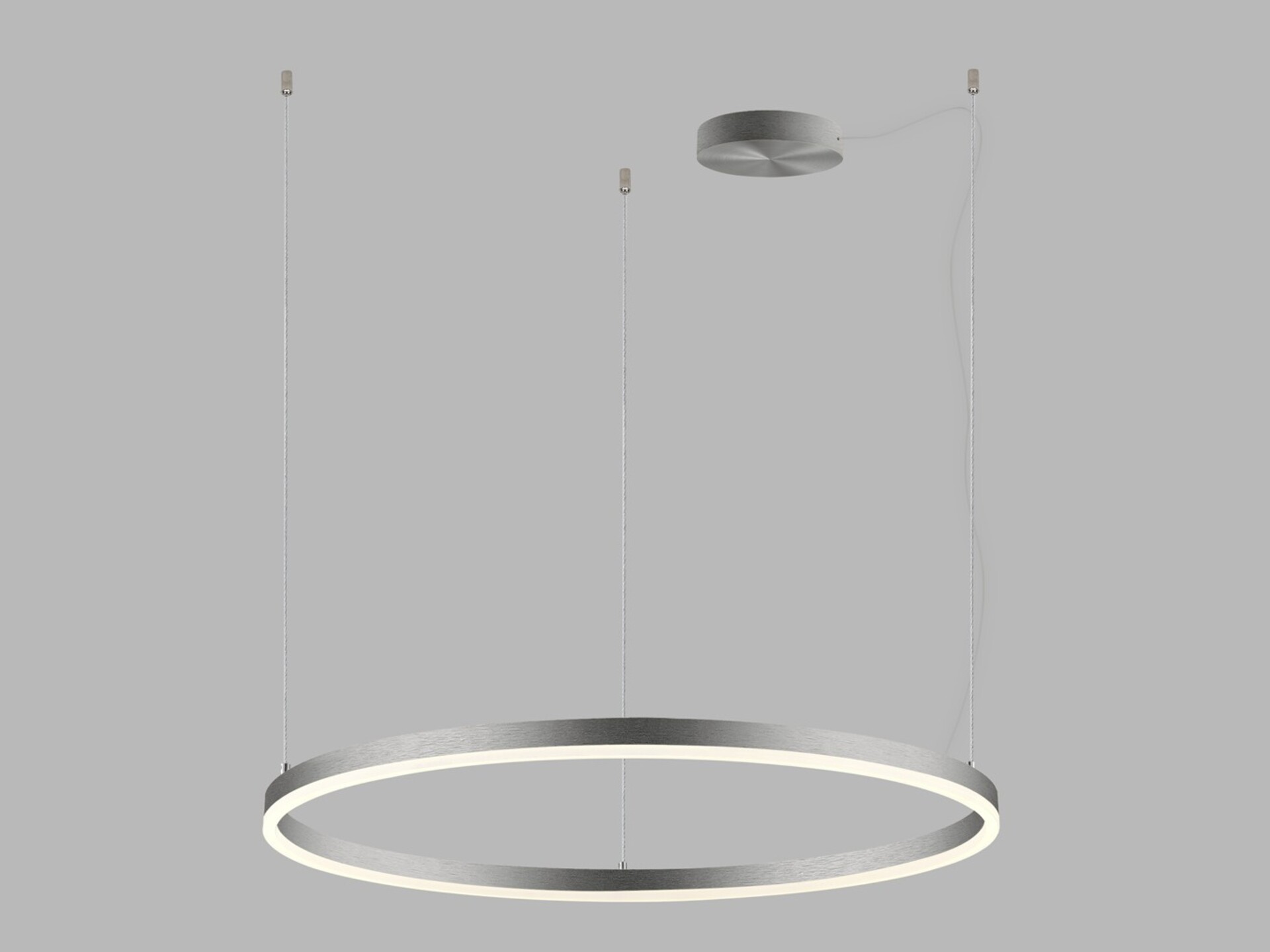 Levně LED2 3276276DTW Závěsné svítidlo CIRCLE 80 P-Z/ST, N DALI TW/PUSH TW 62W 2700K-4000K matný nikl