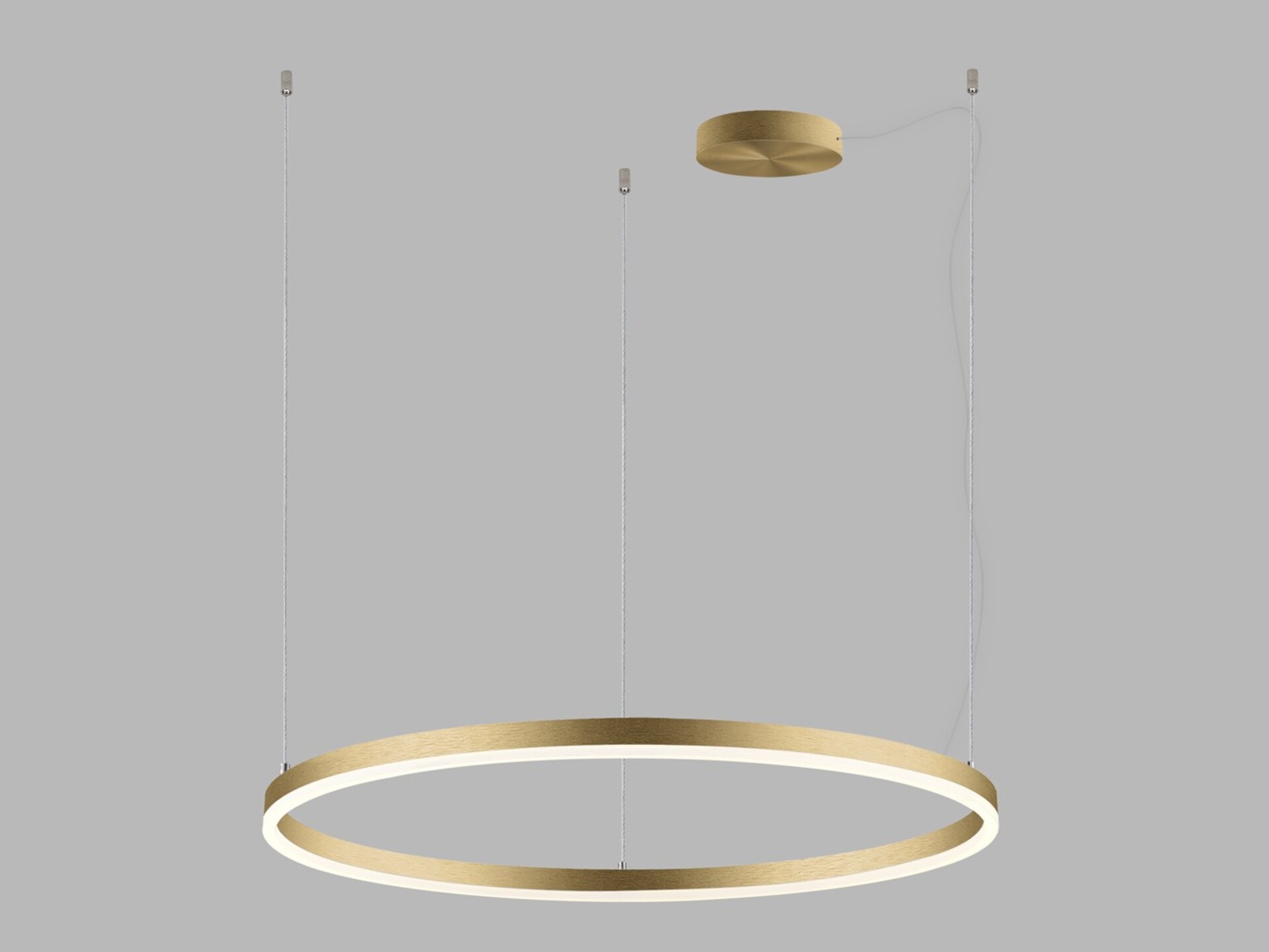 Levně LED2 3276277DTW Závěsné svítidlo CIRCLE 80 P-Z/ST, G DALI TW/PUSH TW 62W 2700K-4000K zlatá