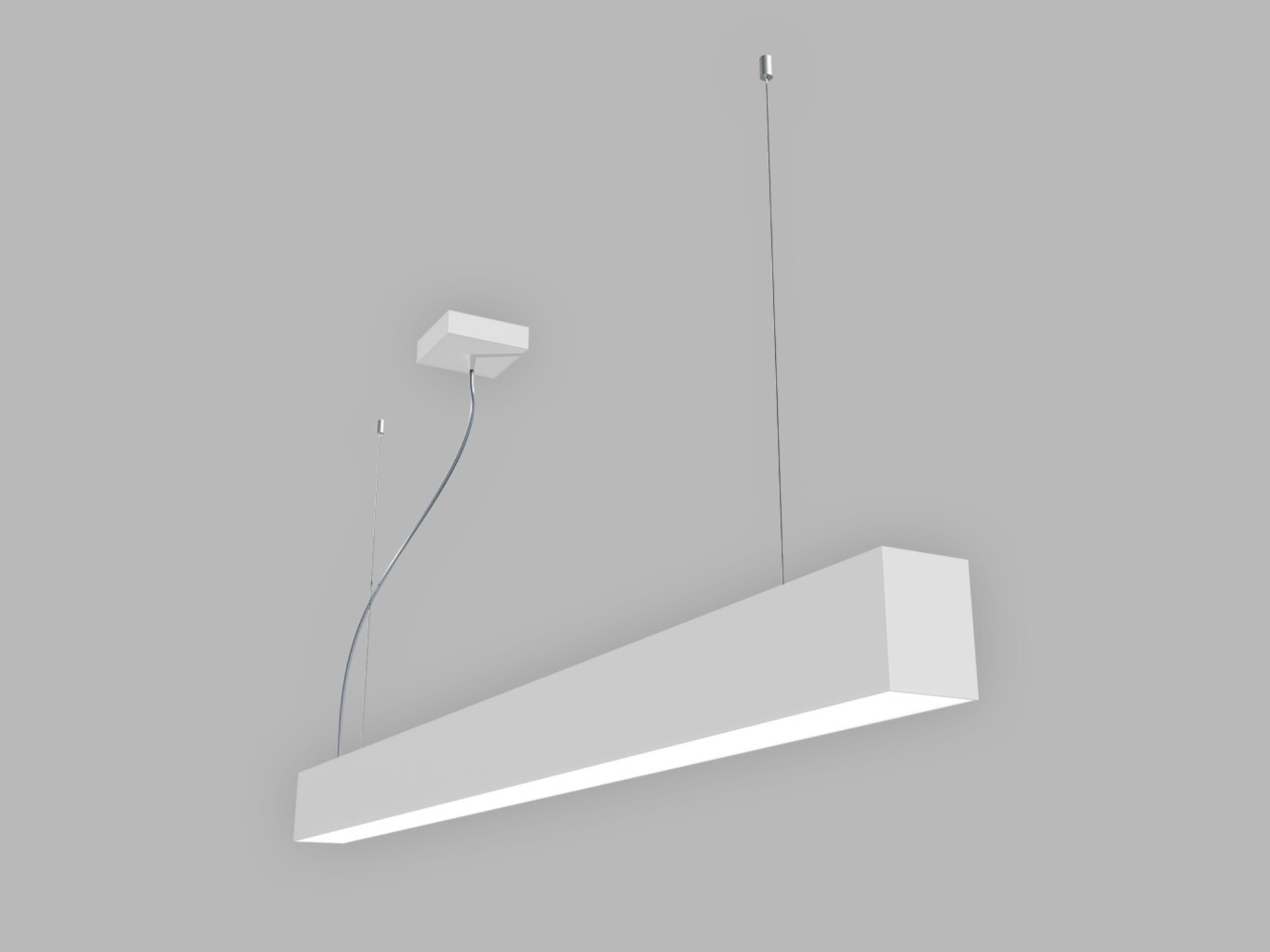 Levně LED2 3314251DT Závěsné svítidlo LINO II 120 P-Z, W TRIAC 32W 3000K/3500K/4000K bílá