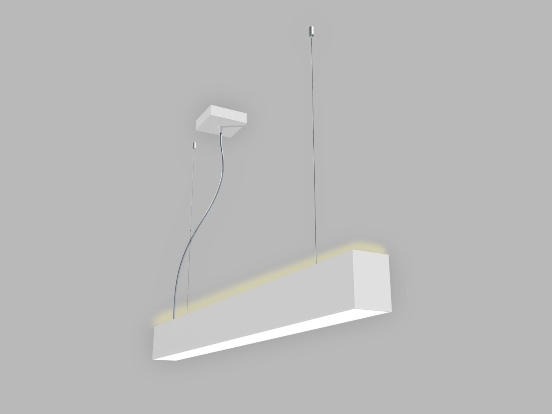 Levně LED2 3314851DT Závěsné svítidlo LINO II 90 P/N-Z, W TRIAC 24W 3000K/3500K/4000K UGR bílá