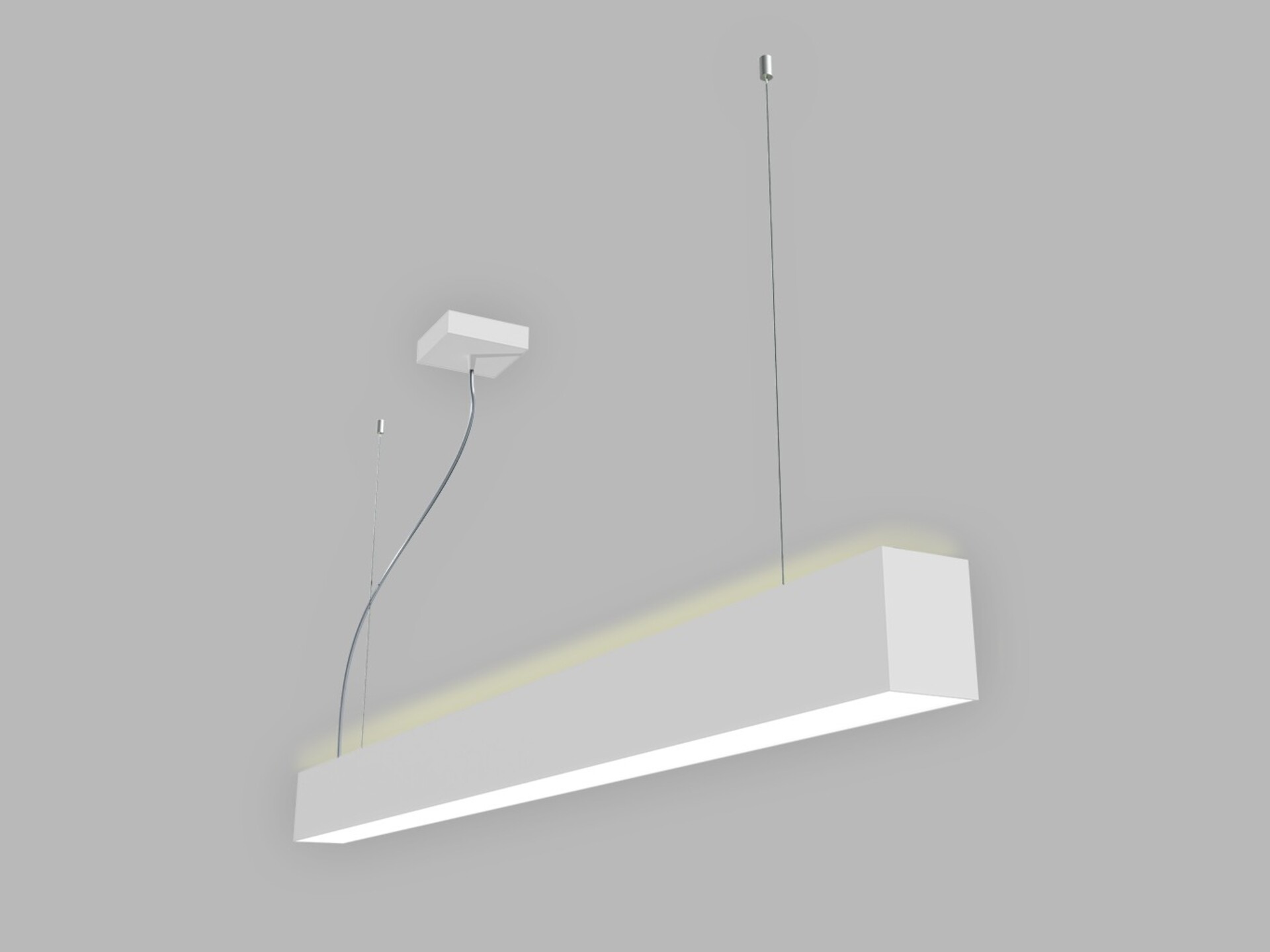 Levně LED2 3314951DT Závěsné svítidlo LINO II 120 P/N-Z, W TRIAC 32W 3000K/3500K/4000K UGR bílá