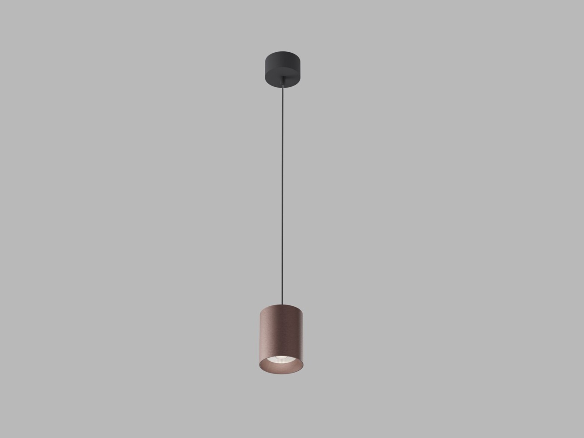 Levně LED2 3480458D Závěsné svítidlo TINY II M Z, CF DALI/PUSH 8W 3000K/3500K/4000K hnědá