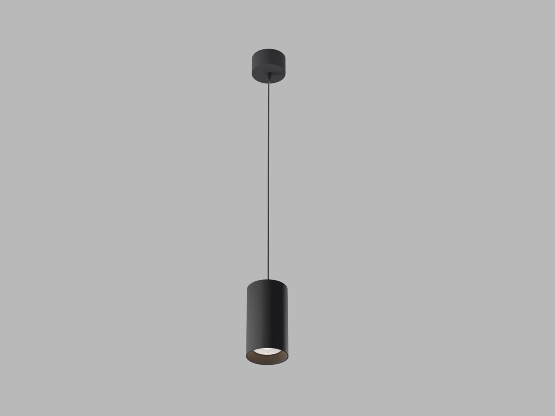 Levně LED2 3480523D Závěsné svítidlo TINY II L Z, B DALI/PUSH 8W 2700K černá
