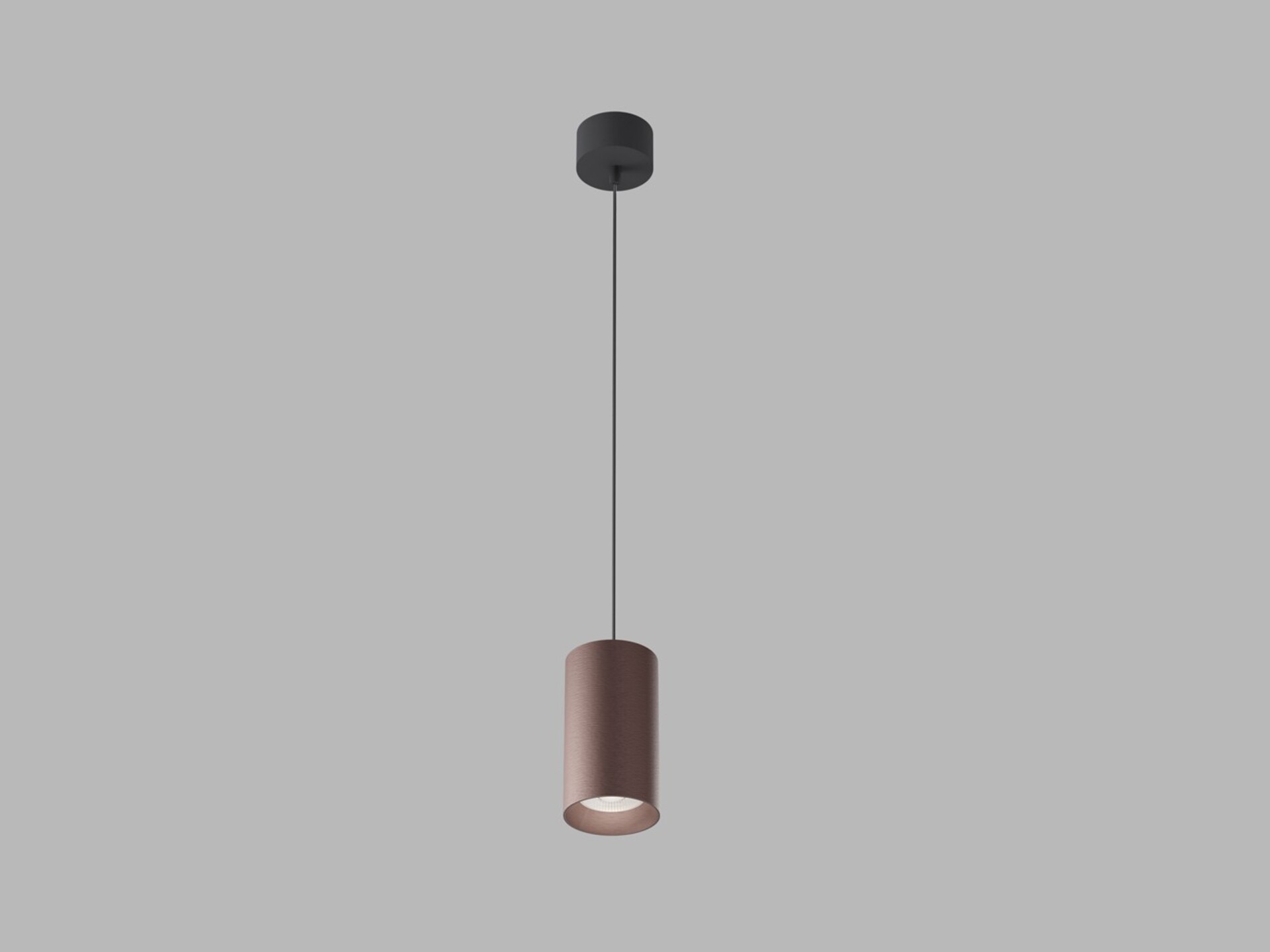 Levně LED2 3480558D Závěsné svítidlo TINY II L Z, CF DALI/PUSH 8W 3000K/3500K/4000K hnědá