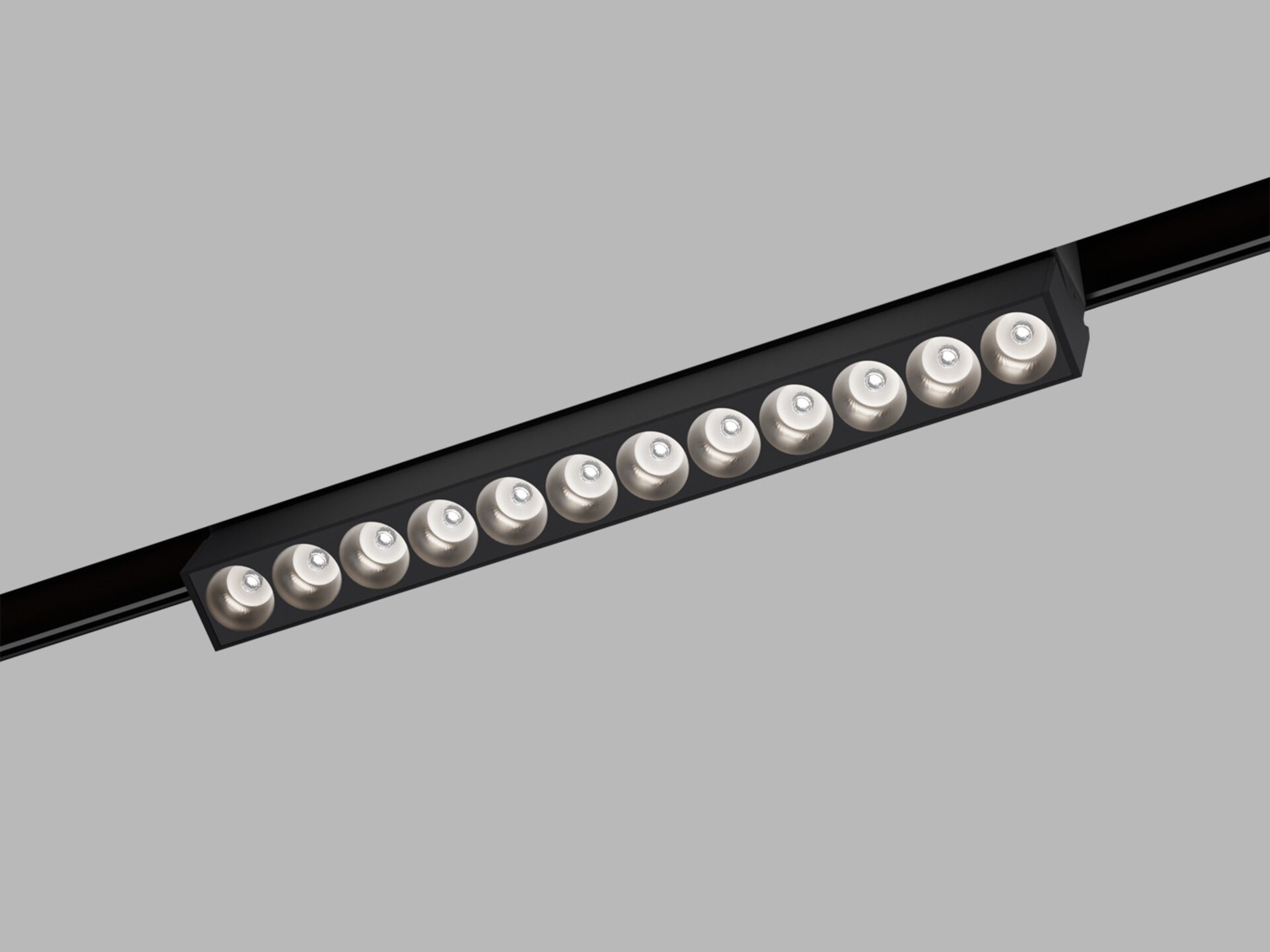 Levně LED2 6482253 Lištové svítidlo MAGLASER III TILT, B 12W 3000K/3500K/4000K UGR černá