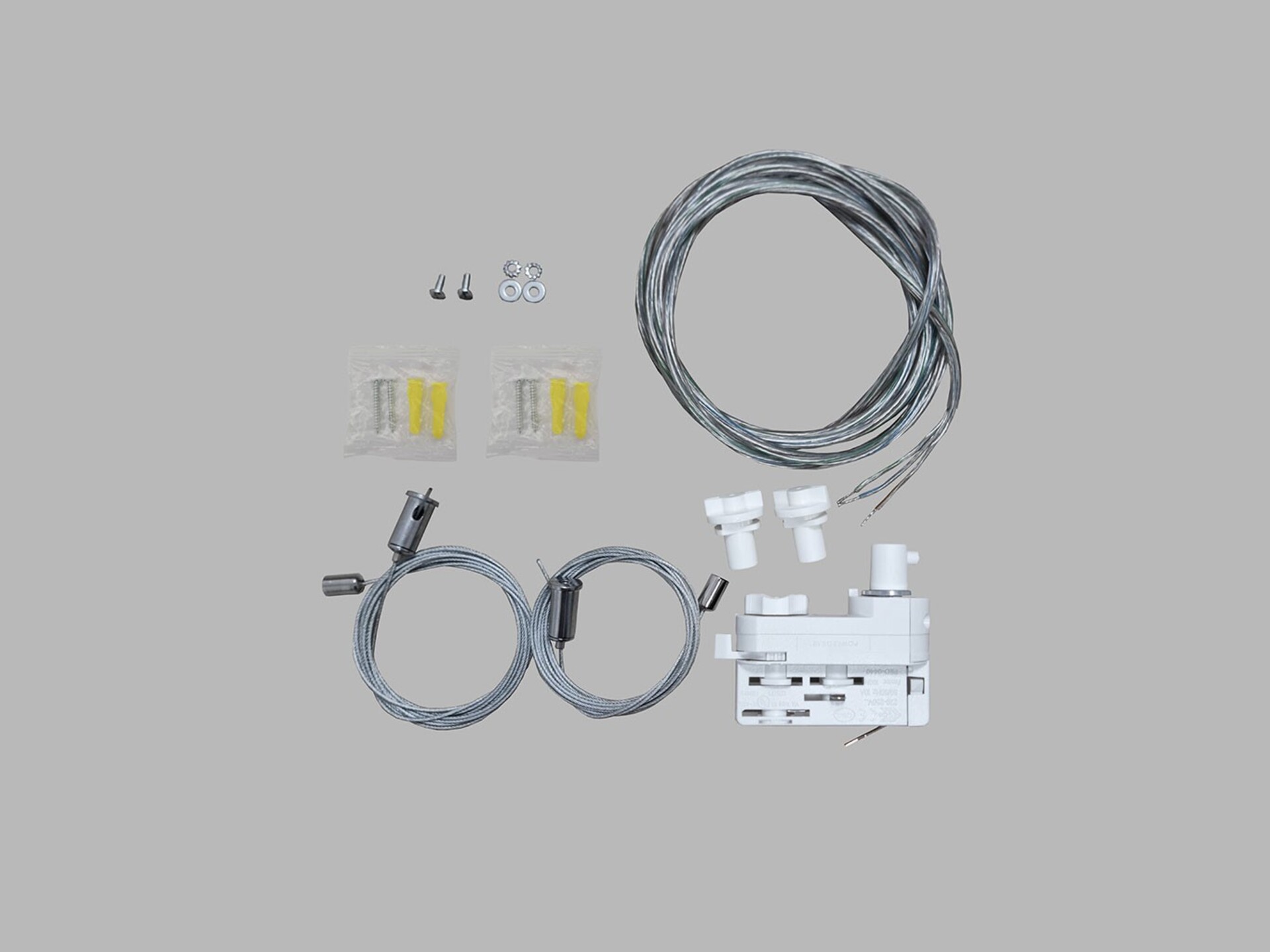 Levně LED2 7238901 NOLI II závěsný adaptér do 3f lišty, W ON/OFF, DT, ZBTW, CSTW