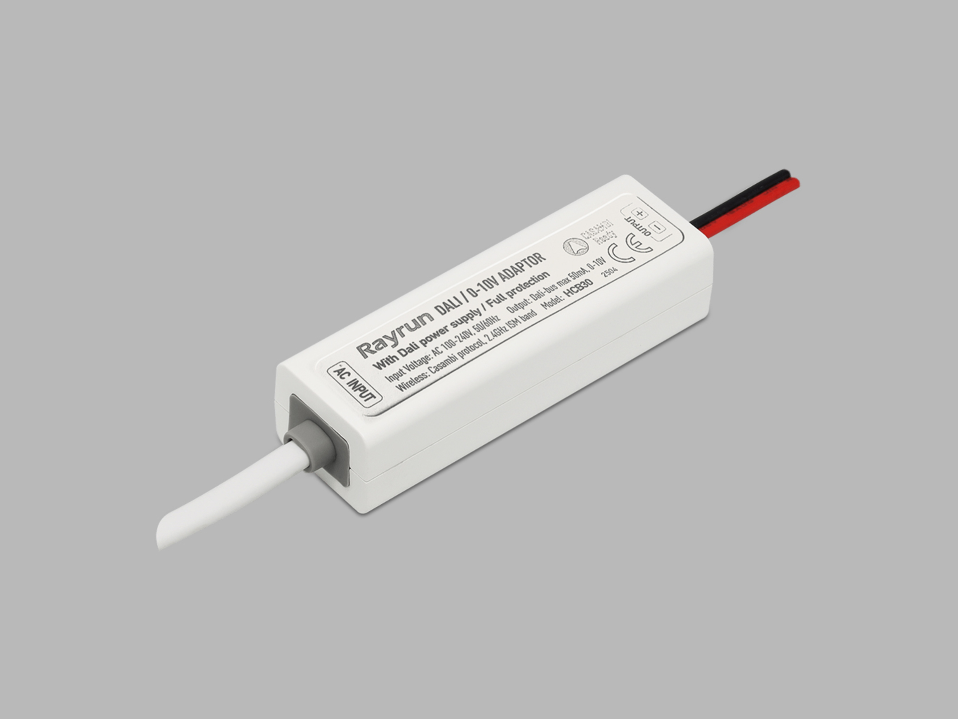 Levně LED2 RAYRUN HCB30 Casambi to DALI DT6/DT8/0-10V converter bílá