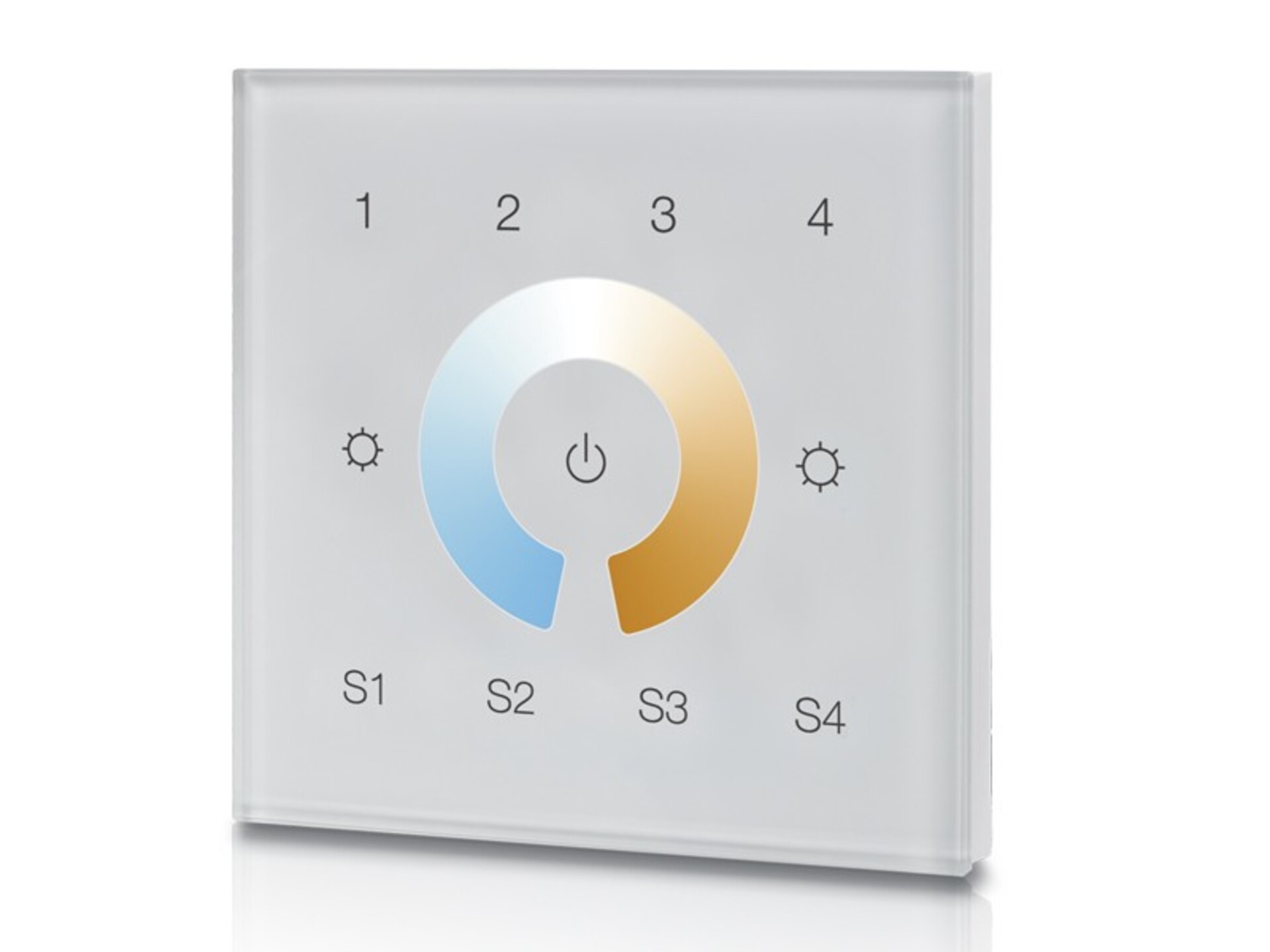Levně LED2 SR-ZG9001T4-CCT-EU ZIGBEE 3.0 DIMMER TW 4ch bílá