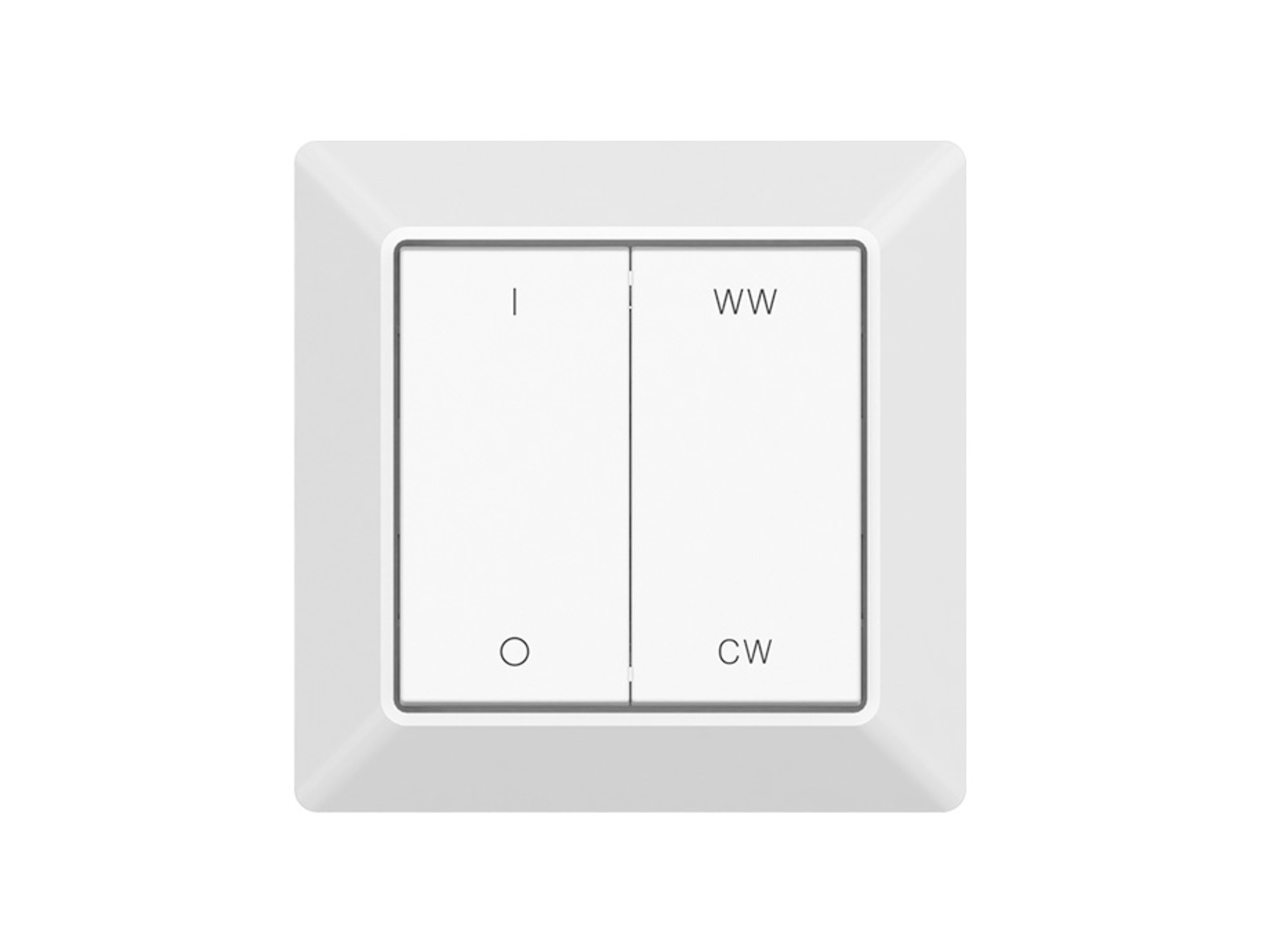 Levně LED2 SR-ZGP2801K4-CCT-E ZIGBEE 3.0 WALL DIMMER TW 1ch bílá