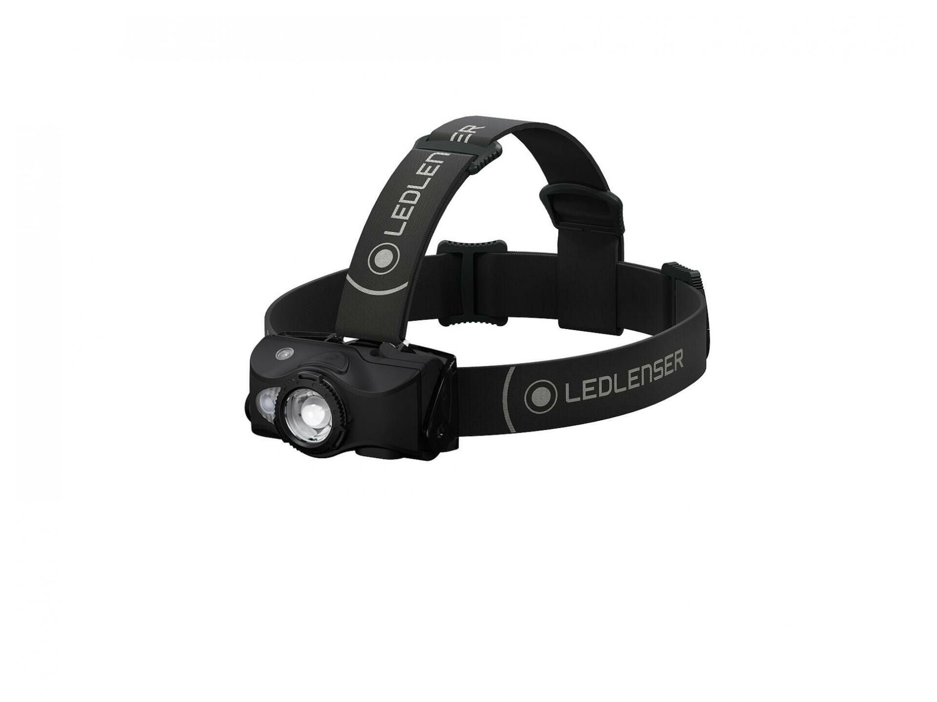 LEDLENSER LED LENSER MH8 ČERNO-ČERNÁ 502156