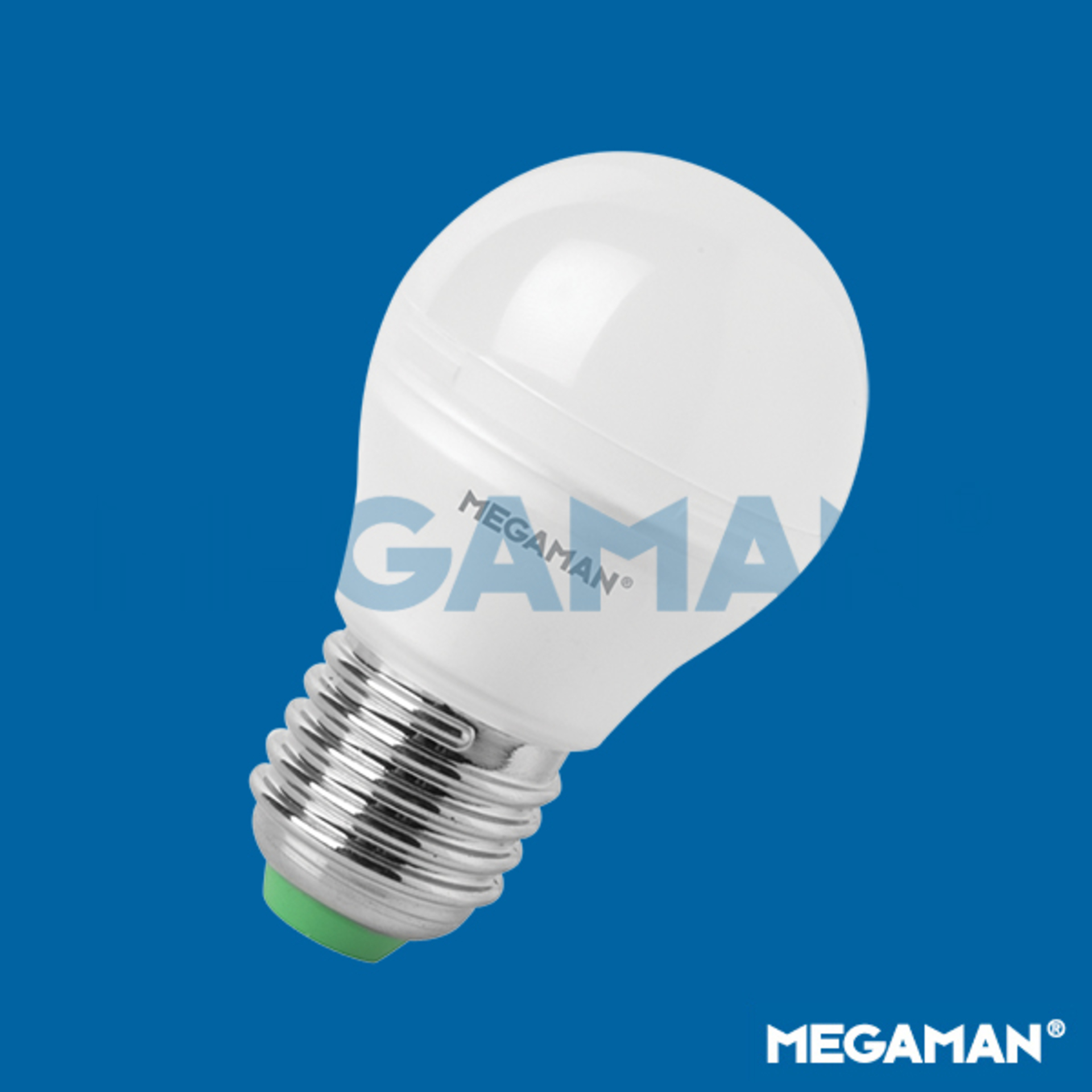 Levně MEGAMAN LG5205.5 LED kapka 5,5W E27 4000K LG2605.5/CW/E27