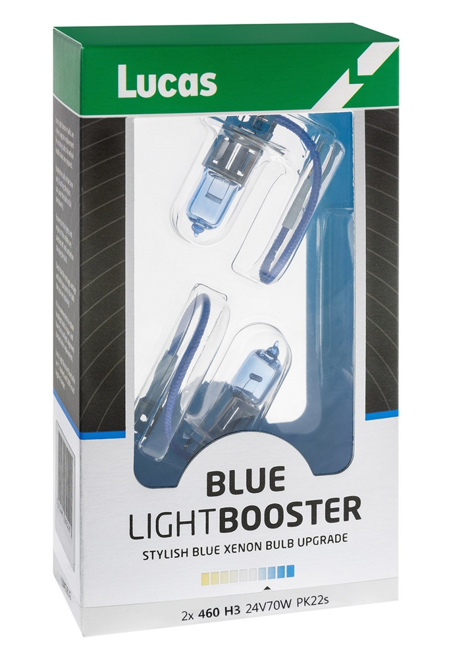 Levně Lucas H3 Lightbooster 70W 24V Pk22s sada 2ks LLX460BLX2