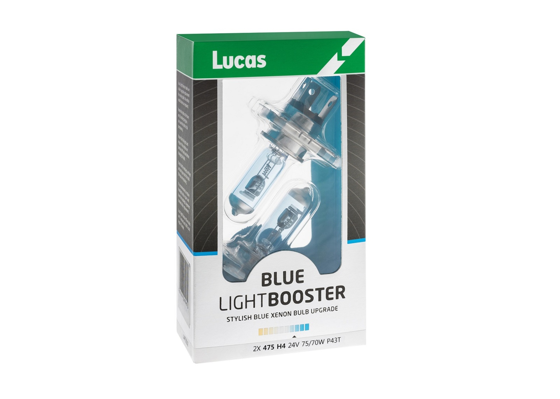 Levně Lucas H4 Lightbooster 75/70W 24V P43t sada 2ks LLX475BLX2