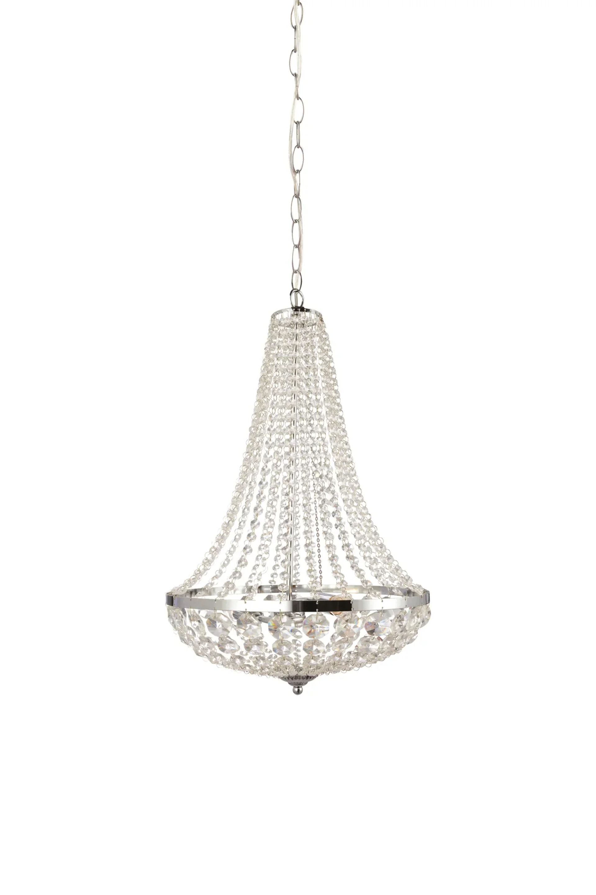 Levně MARKSLOJD Markslöjd Gränsö lustr chrom 40 cm