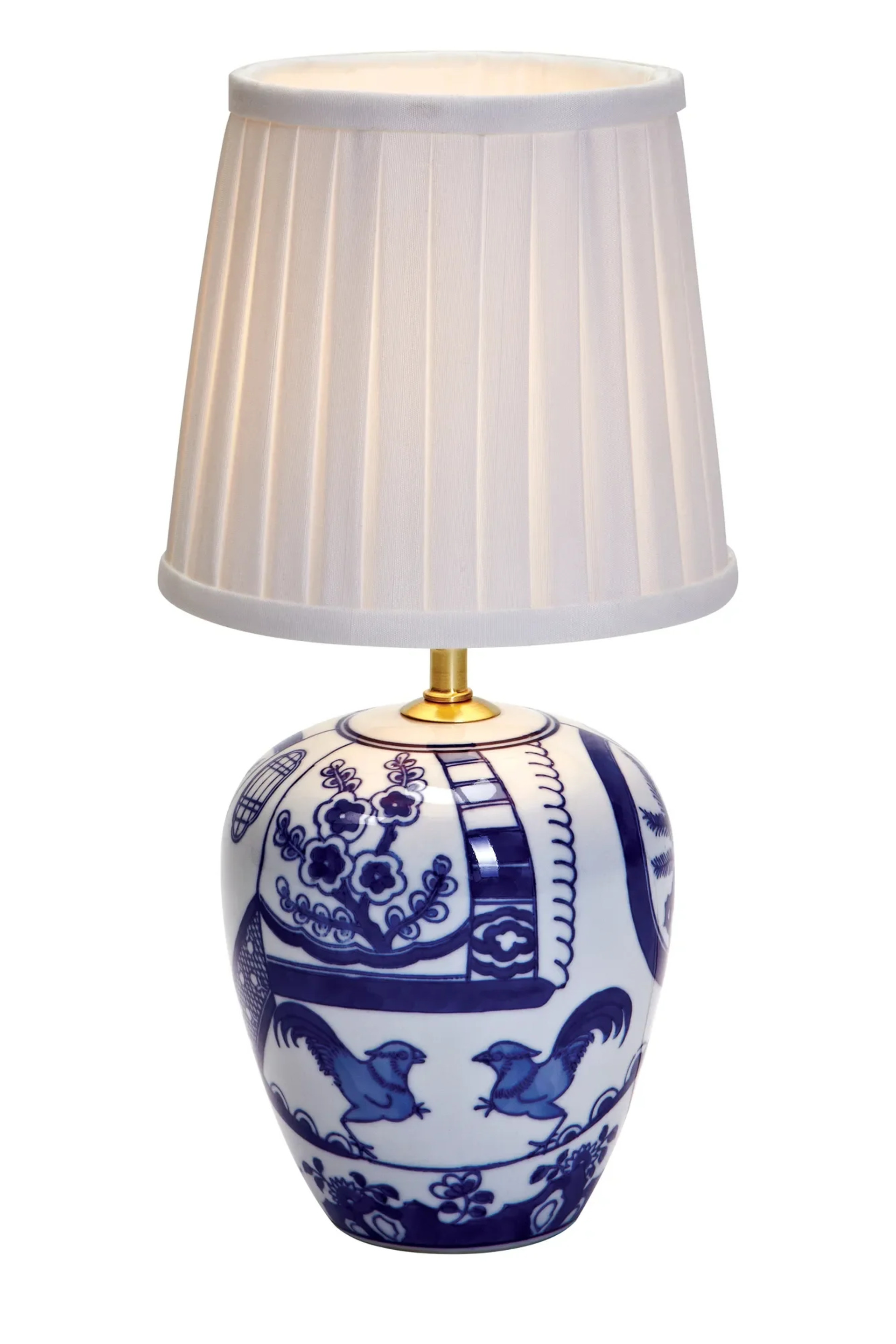 Levně MARKSLOJD Markslöjd Göteborg stolní lampa modrá 33 cm