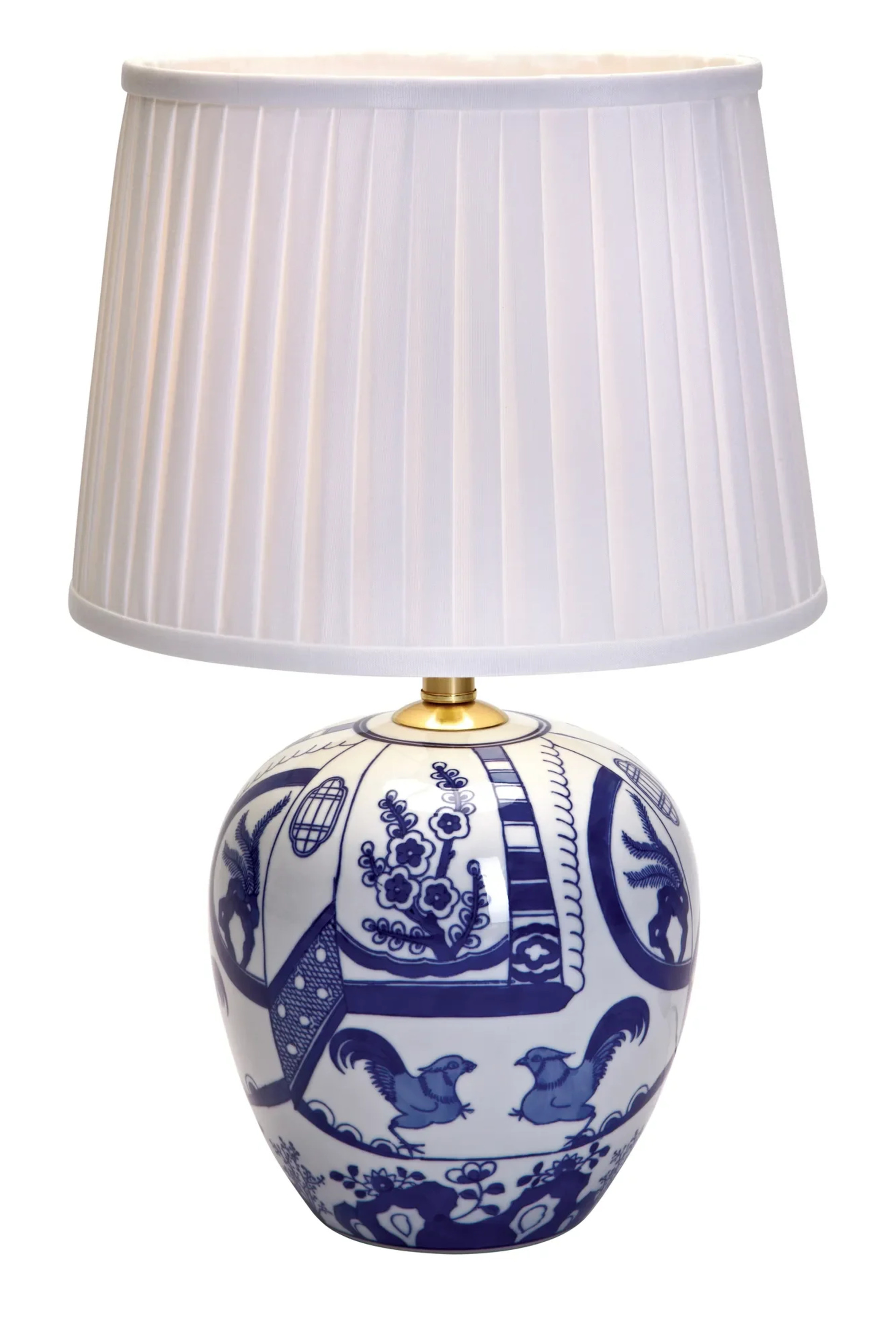 Levně MARKSLOJD Markslöjd Göteborg stolní lampa modrá 48 cm