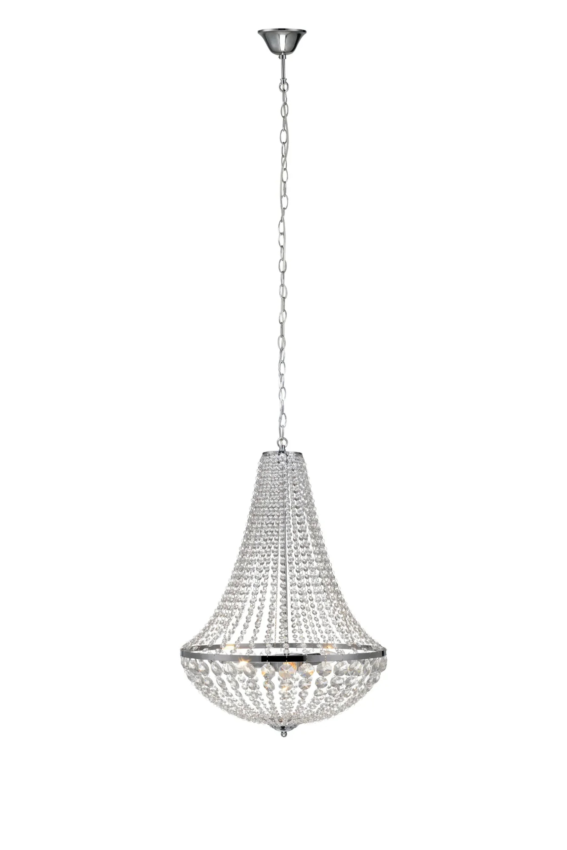 Levně MARKSLOJD Markslöjd Gränsö lustr chrom 50 cm