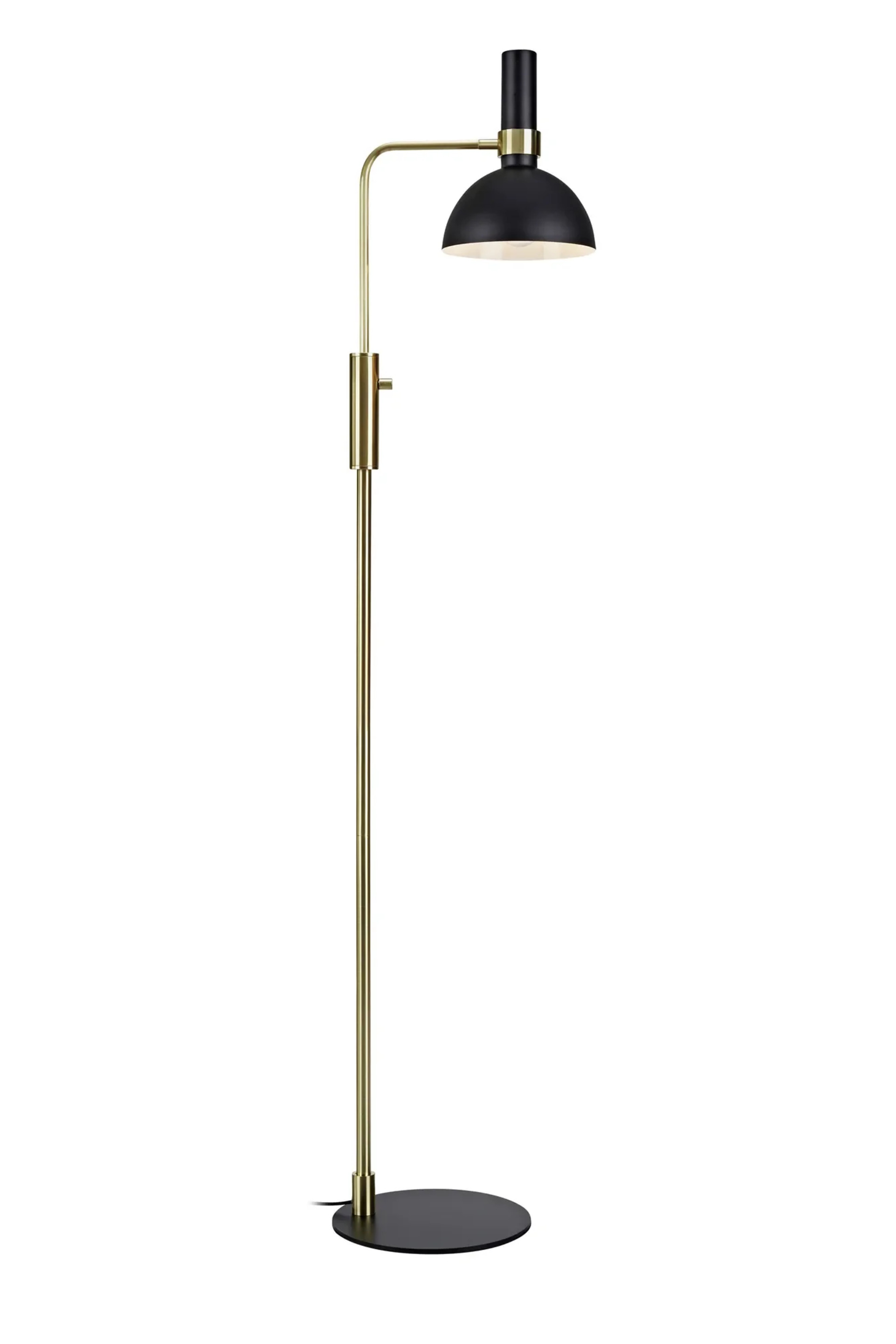 Levně MARKSLOJD Markslöjd Larry stojací lampa černá/mosaz