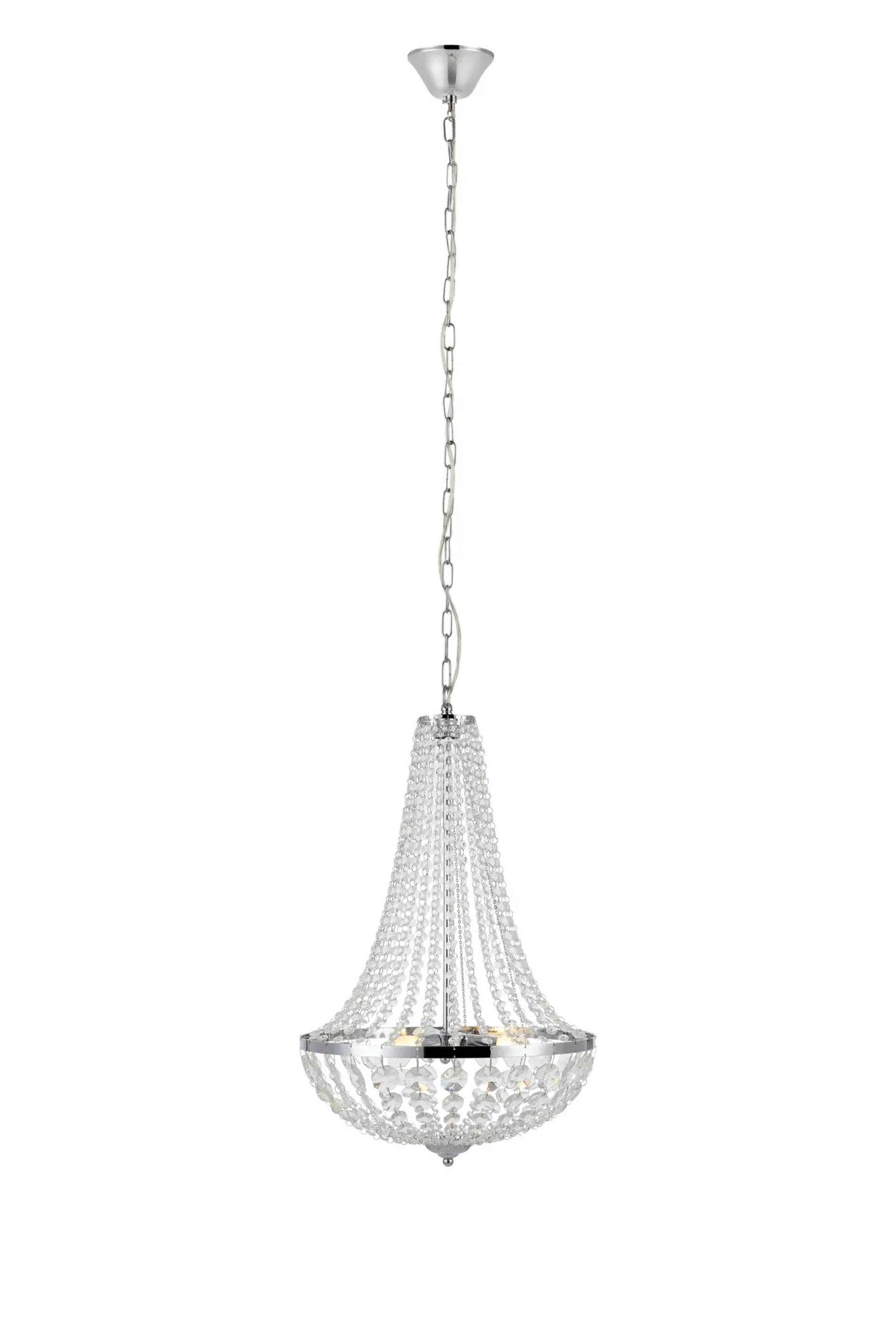 Levně MARKSLOJD Markslöjd Gränsö lustr chrom 40 cm do koupelny