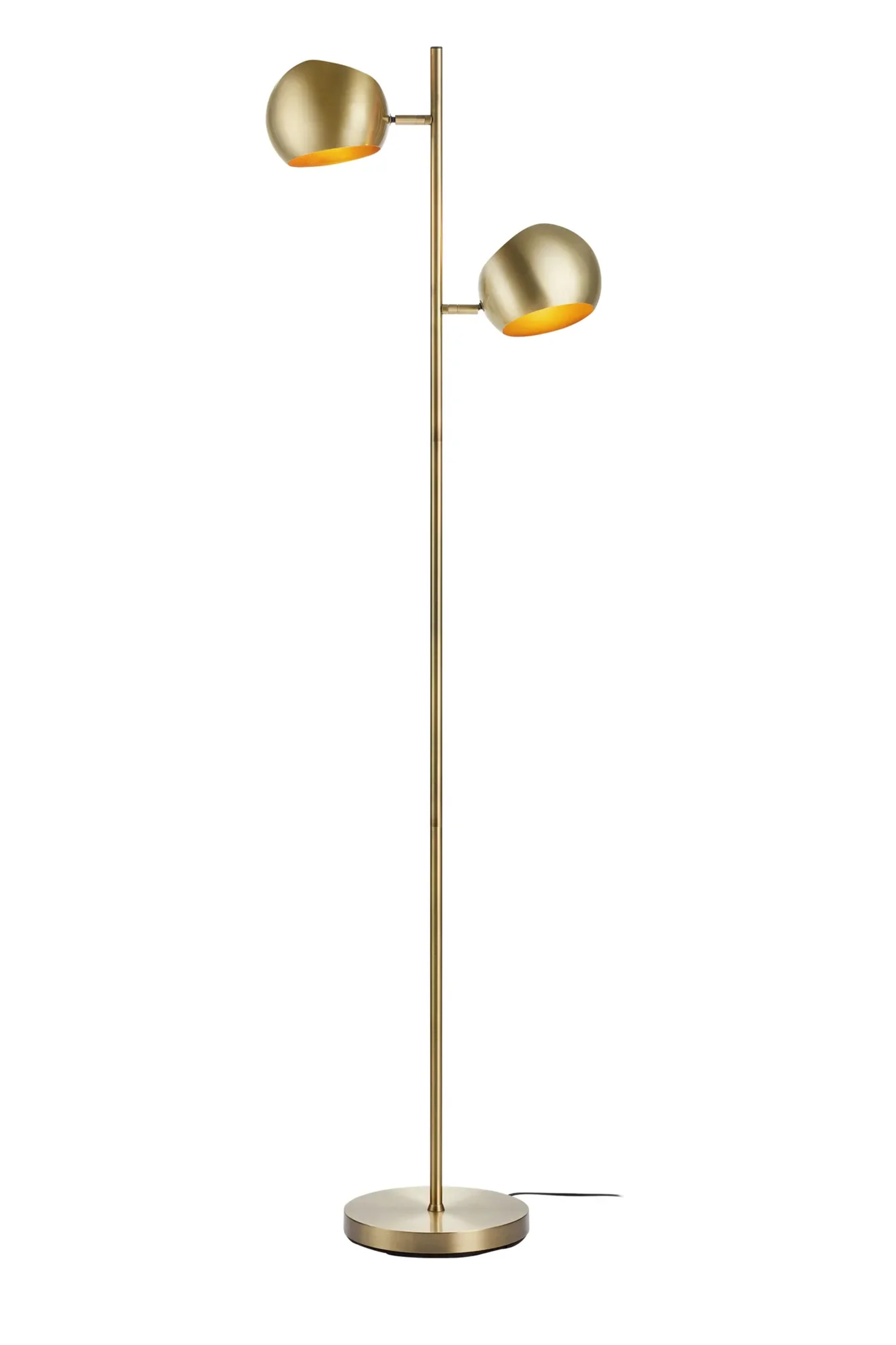 Levně MARKSLOJD Markslöjd Edgar stojací lampa staromosaz