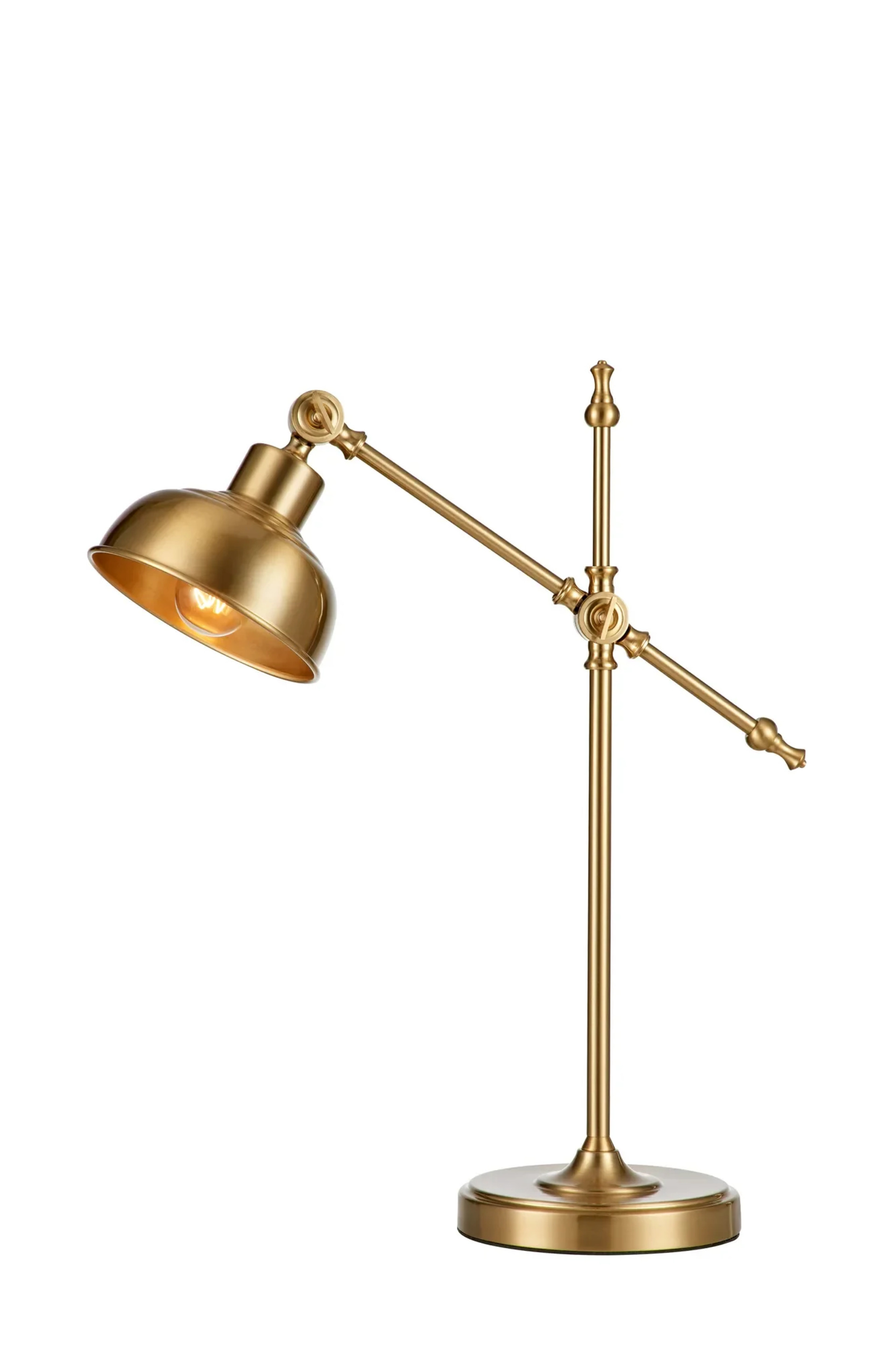 Levně MARKSLOJD Markslöjd stolní lampa Grimstad mosaz