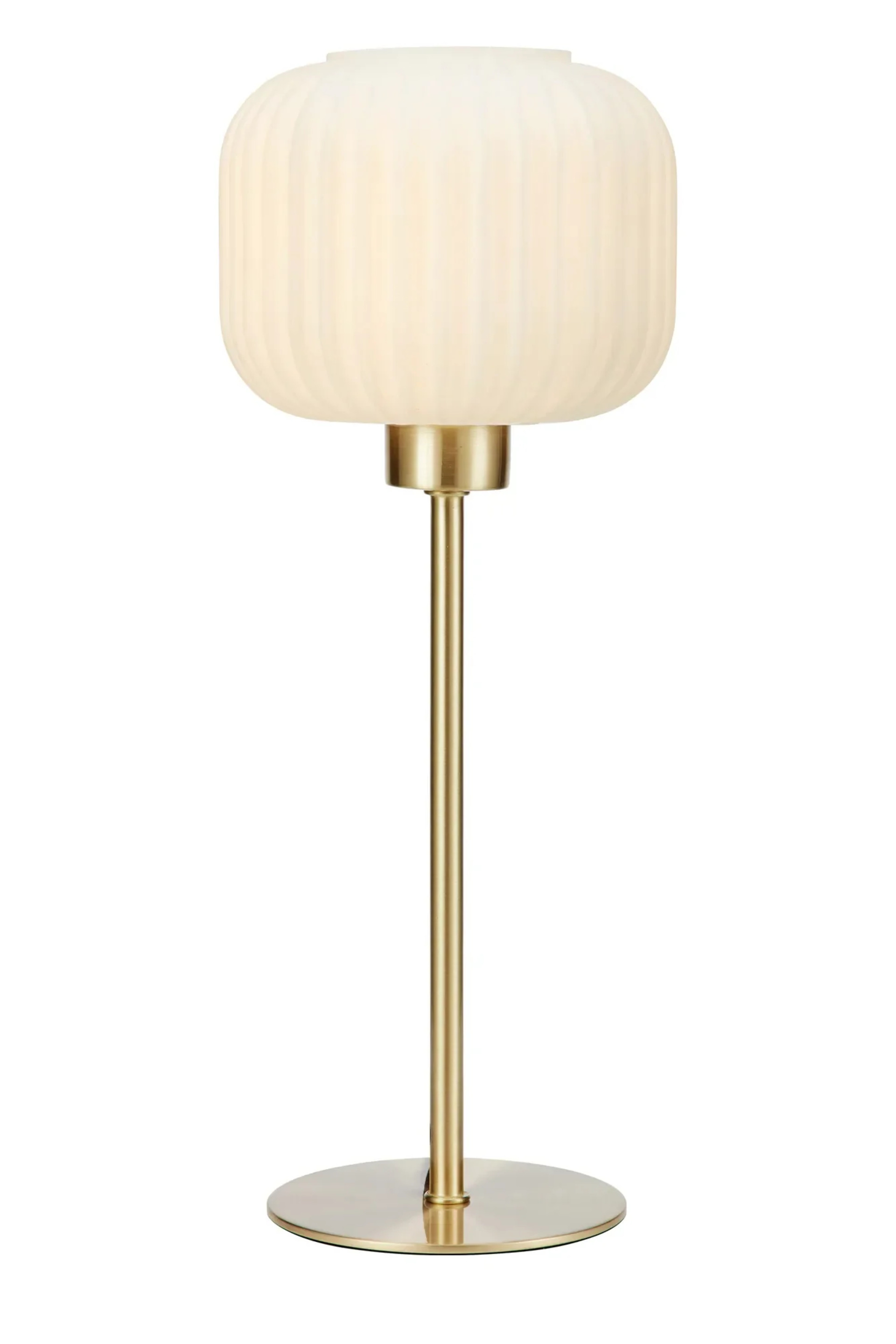 Levně MARKSLOJD Markslöjd stolní lampa Sober, mosaz, 38 cm